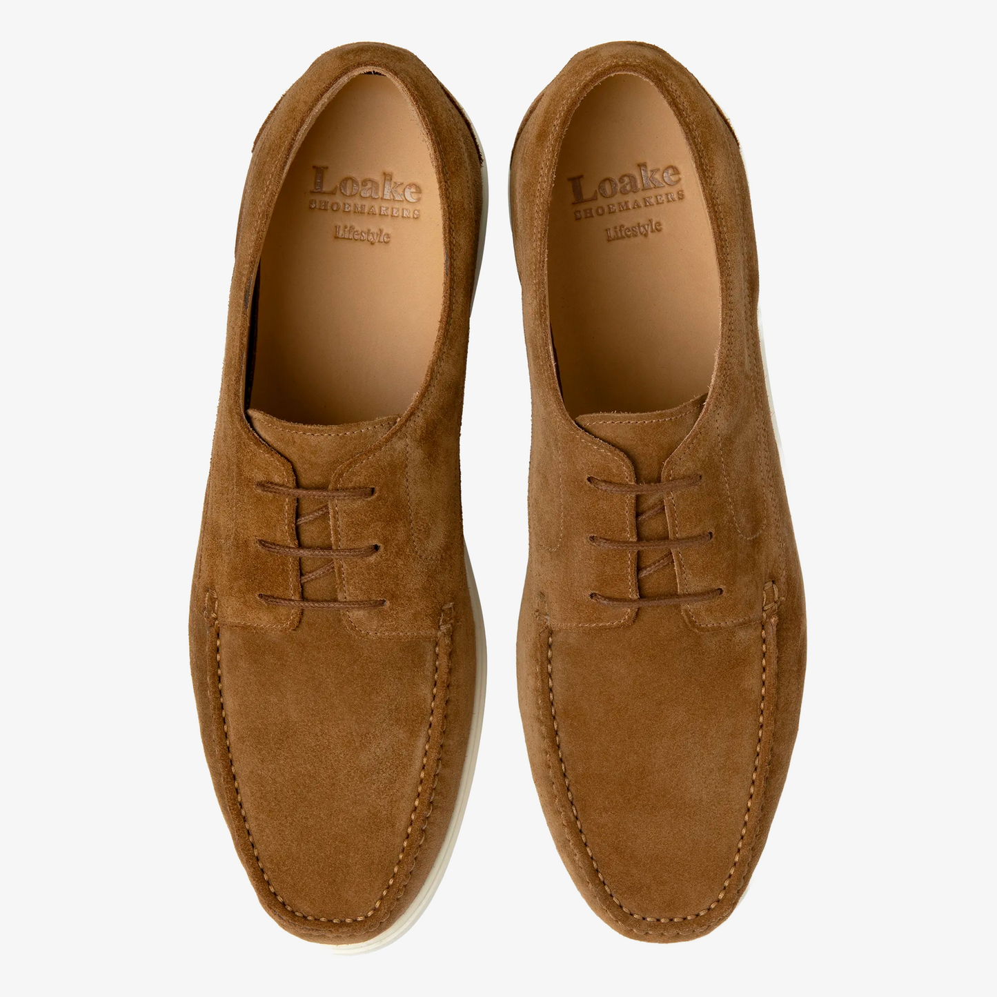 Loake Sardinia Boat Shoes - Chestnut