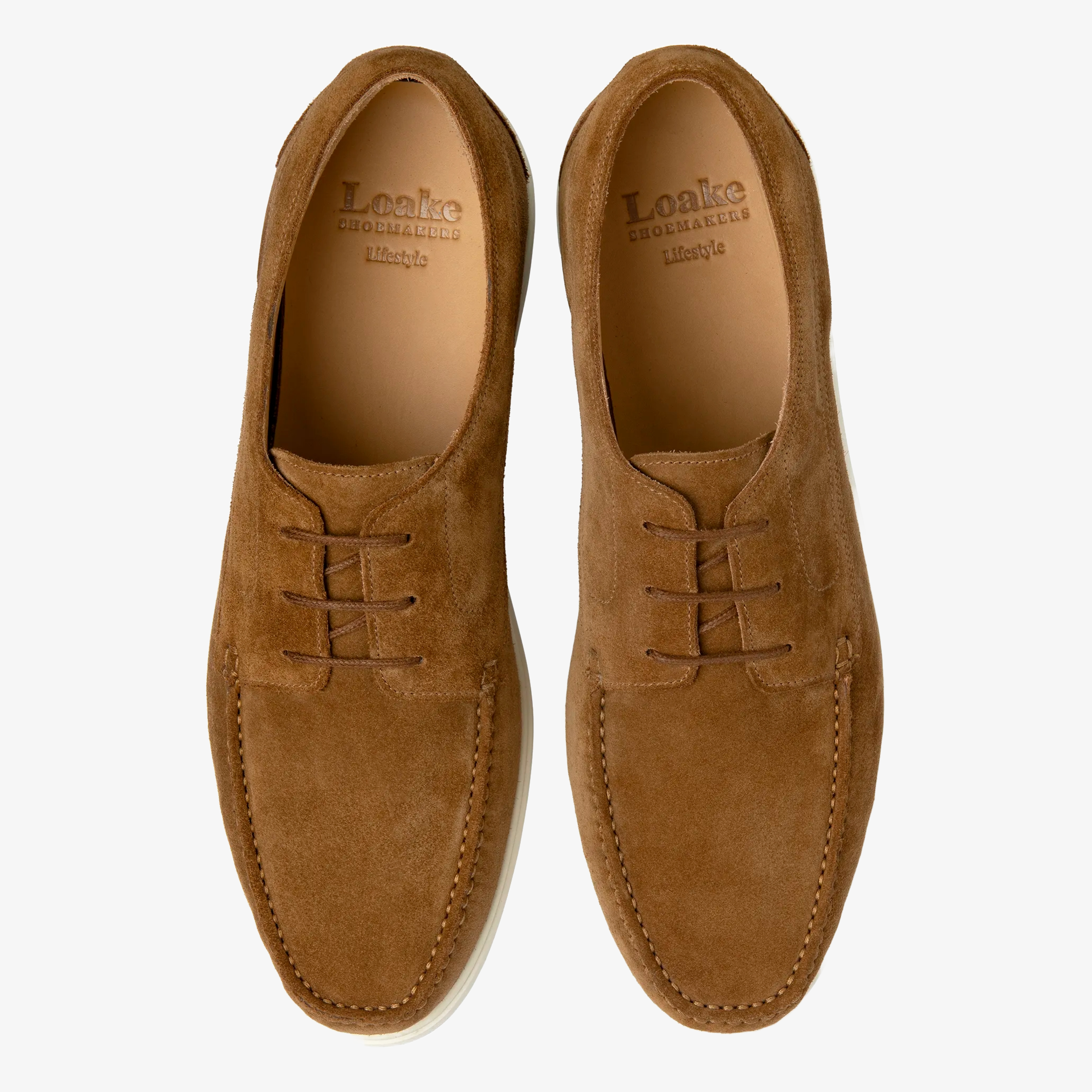 Loake Sardinia Boat Shoes - Chestnut