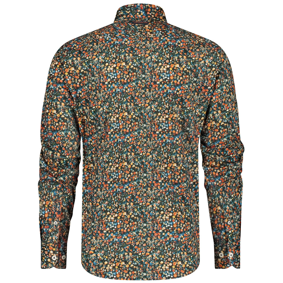 A Fish Named Fred Tree Trunks Shirt - Burnt Orange