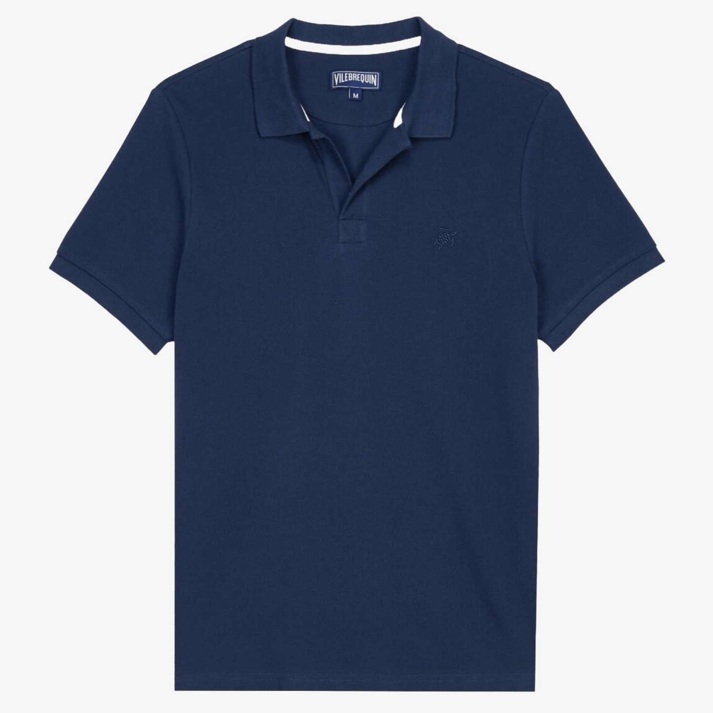 Vilebrequin Organic Cotton Pique Polo Shirt - Navy