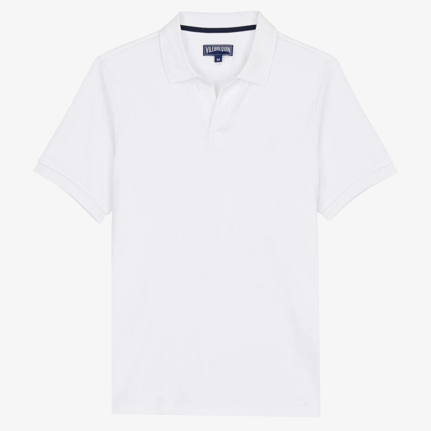 Vilebrequin Organic Cotton Pique Polo Shirt - White