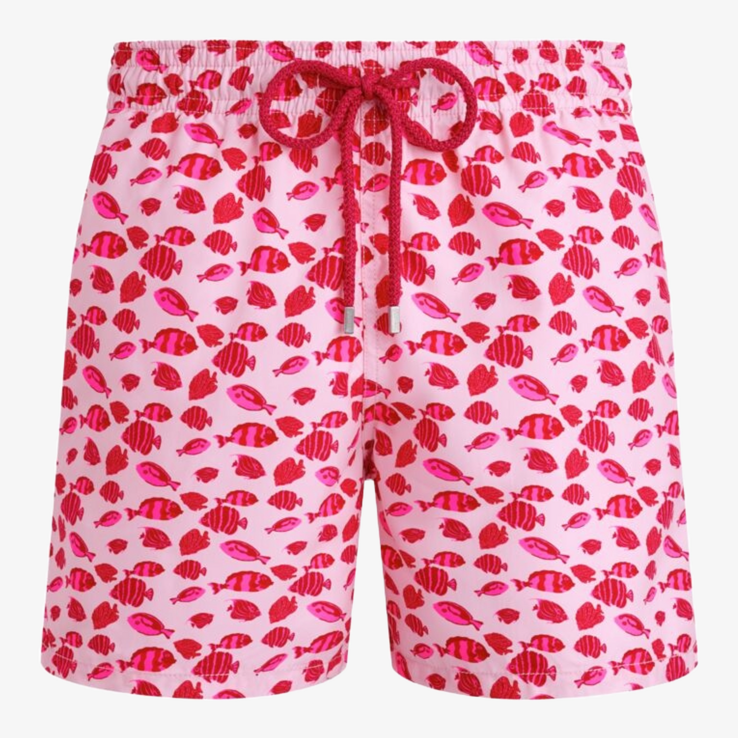 Vilebrequin Men Fishy Dance Swim Shorts - Peony