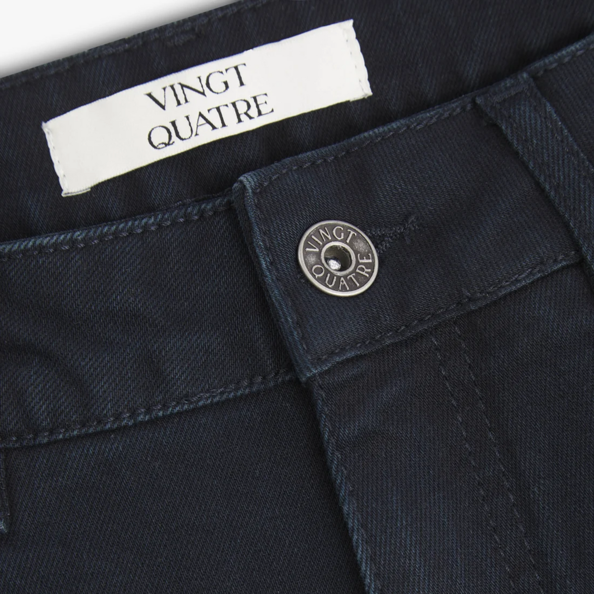Vingt Quatre Craig Taper Fit Jeans - Blue Black