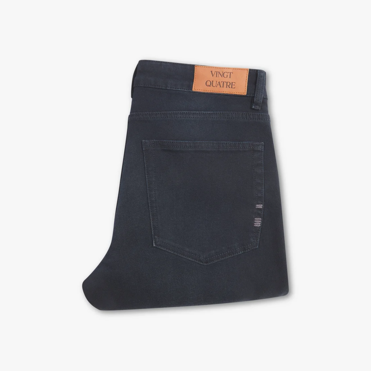 Vingt Quatre Craig Taper Fit Jeans - Blue Black