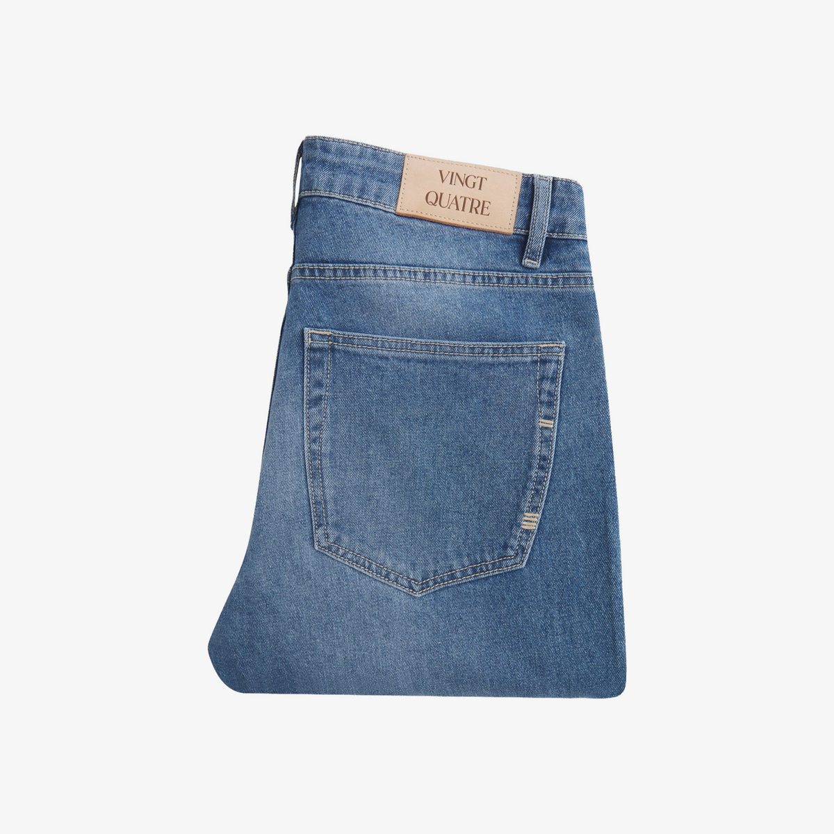 Vingt Quatre Craig Taper Fit Jeans - Light Blue