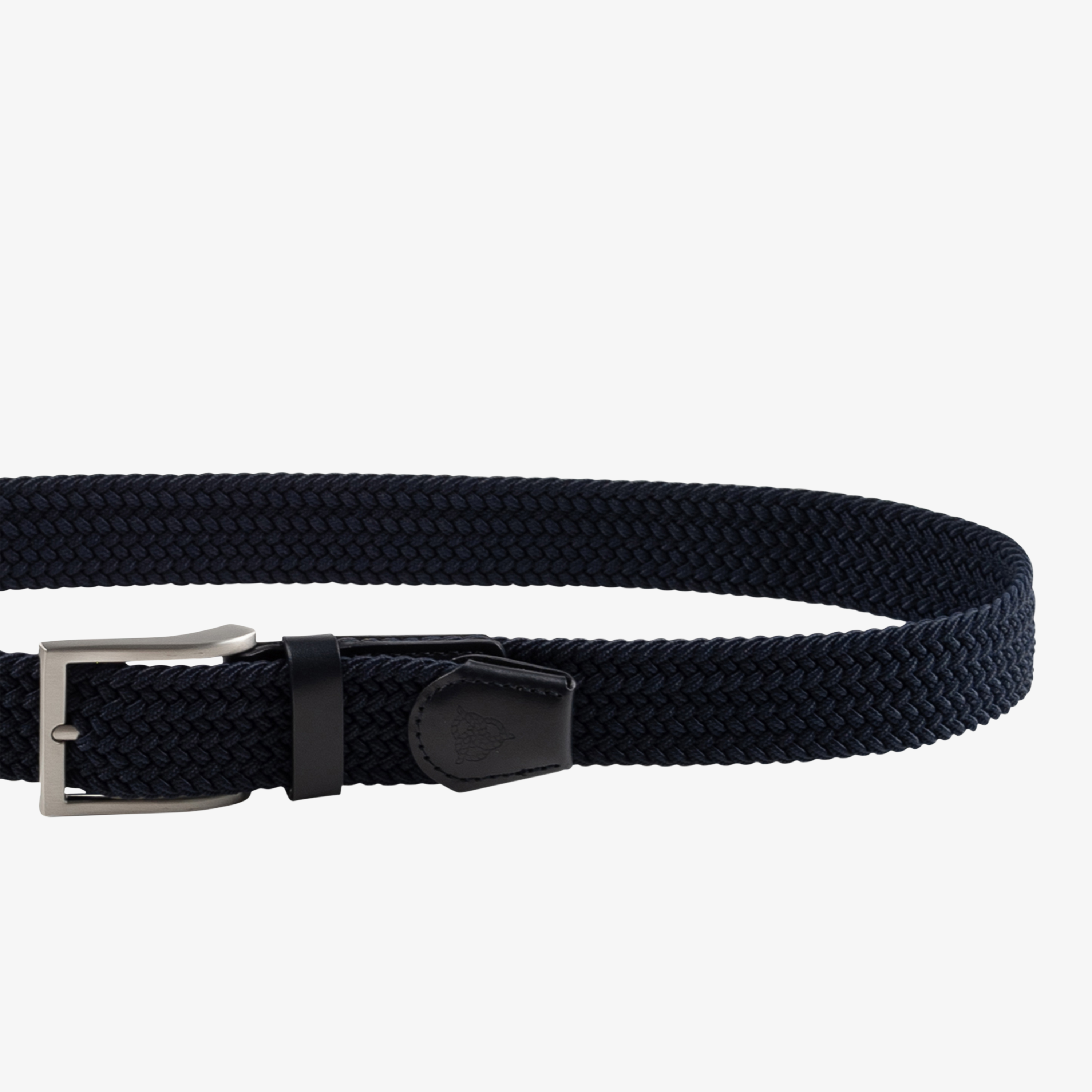 Roy Robson Braided Belt - Dark Blue