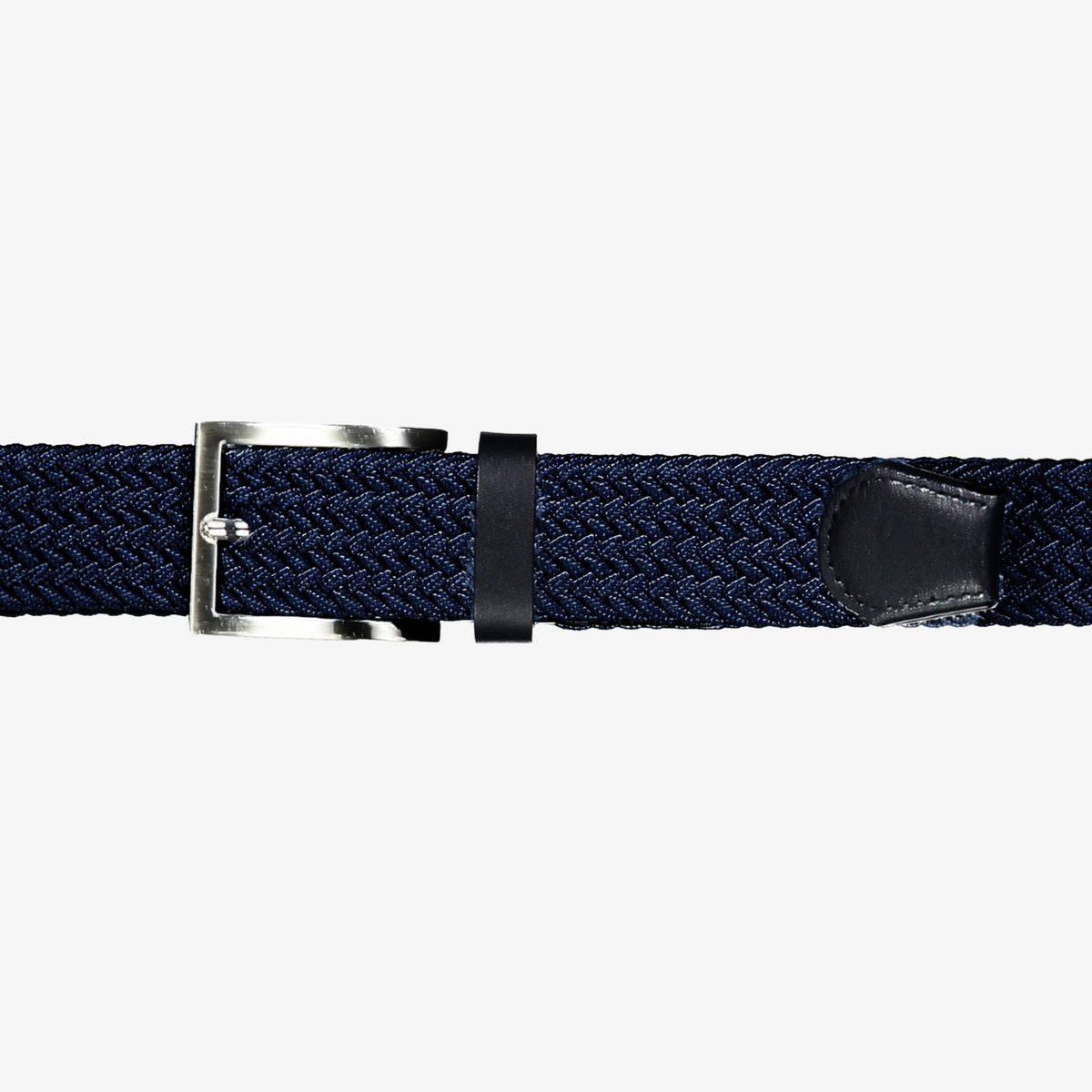 Roy Robson Braided Belt - Dark Blue