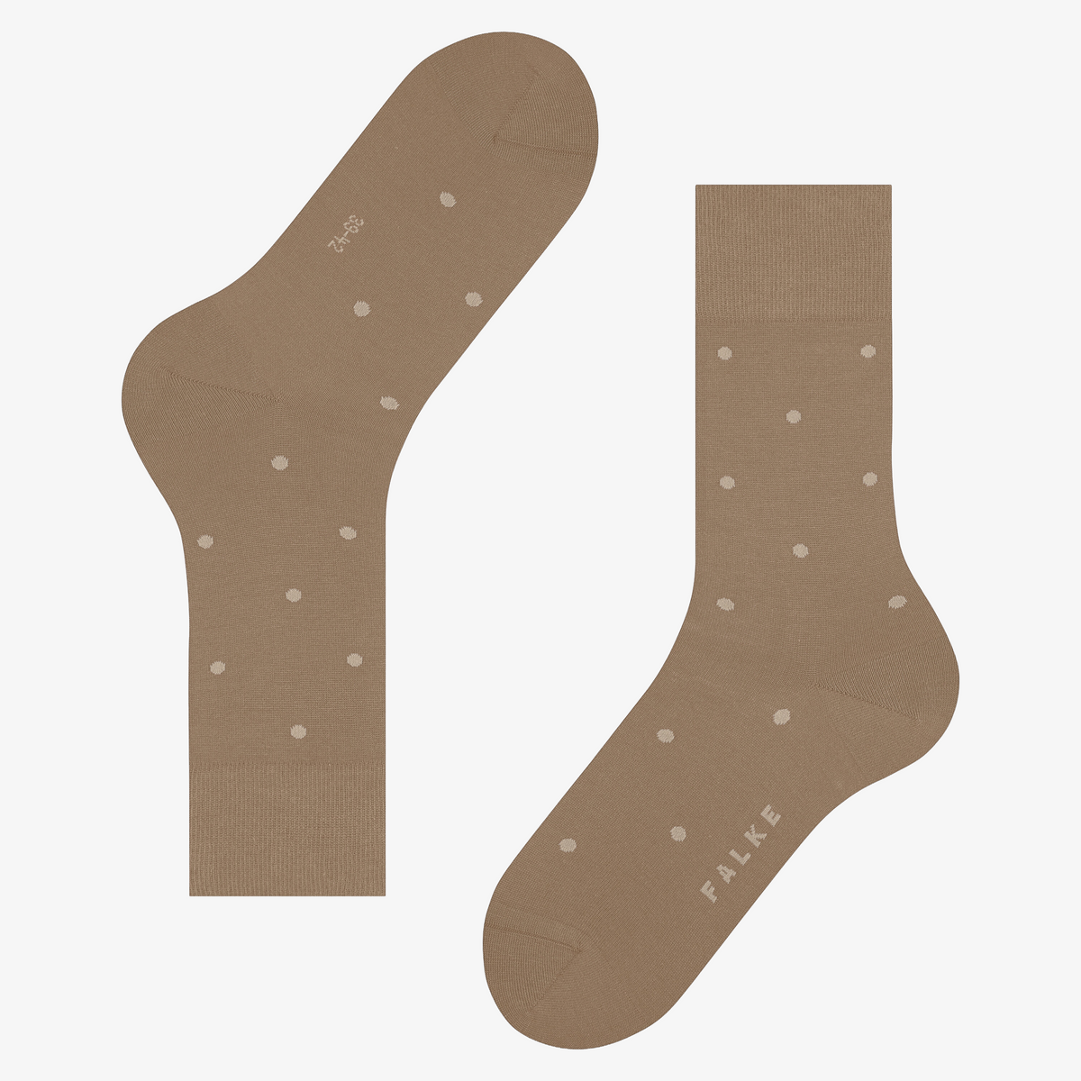 Falke Dot Socks - Camel