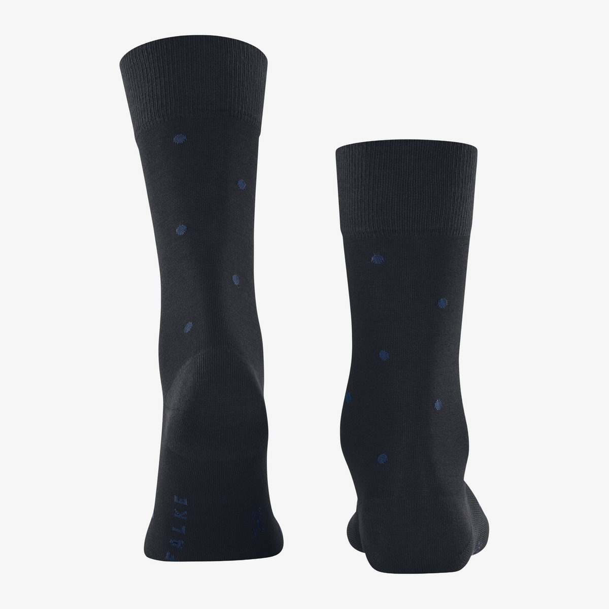 Falke Dot Socks - Dark Navy