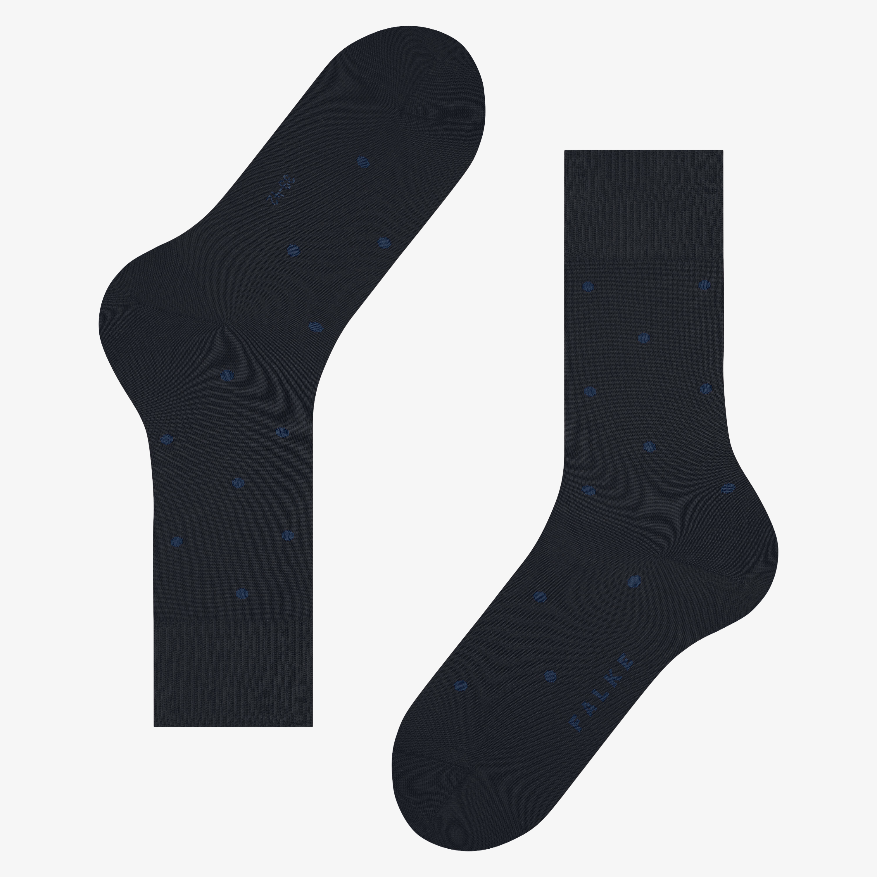 Falke Dot Socks - Dark Navy