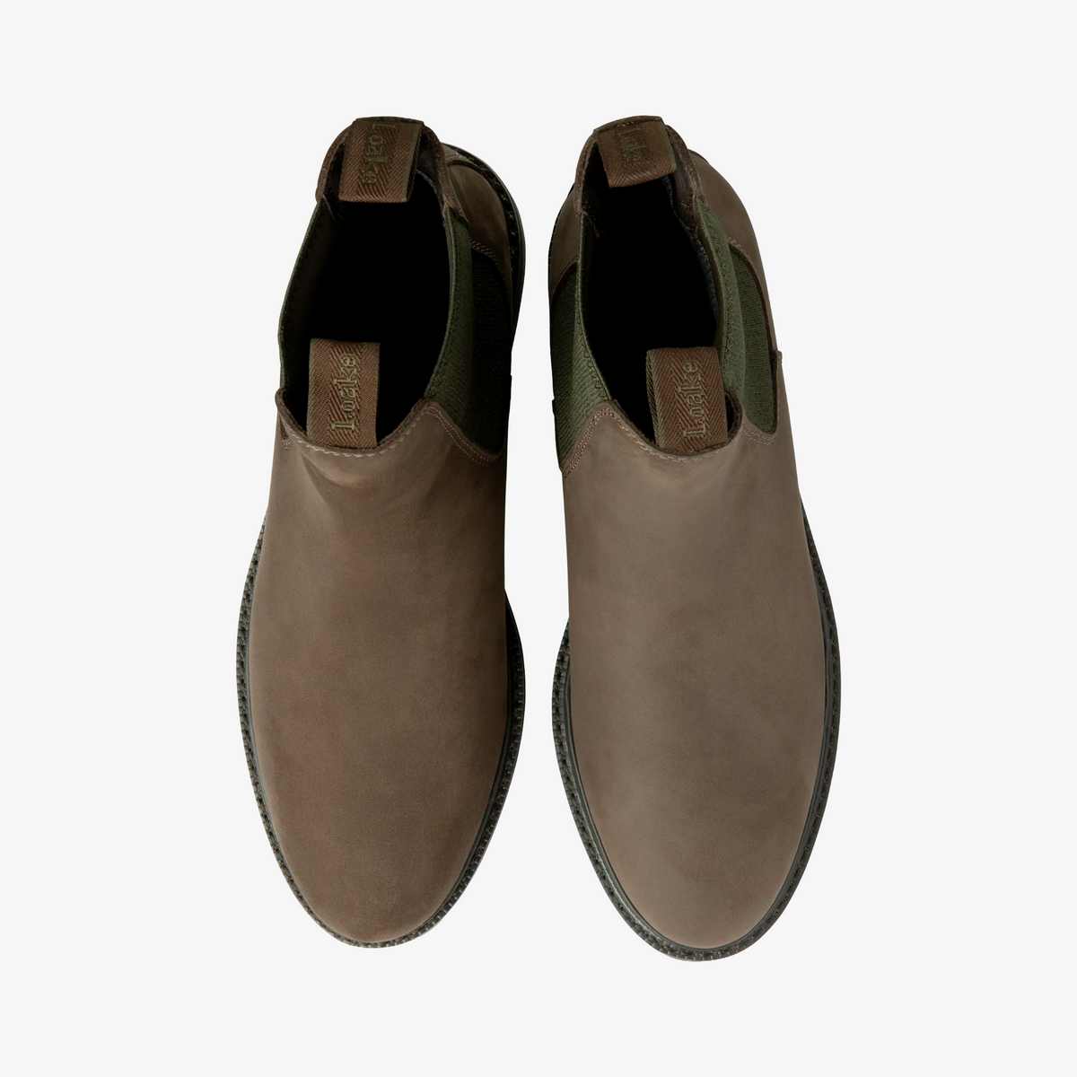 Loake Ducksworth Waterproof Nubuck Boots - Brown