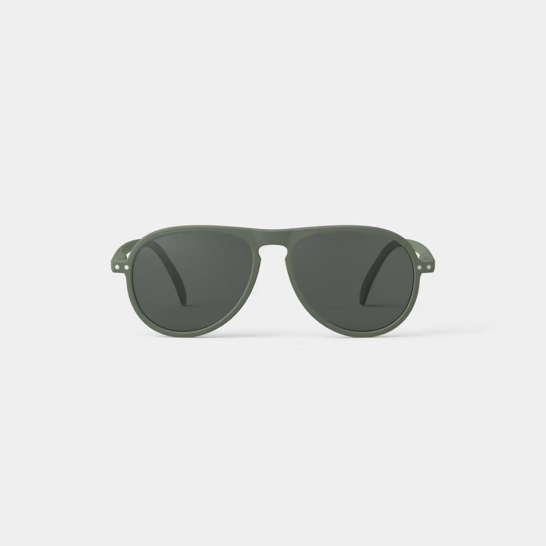 Izipizi #I Sunglasses - Khaki Green