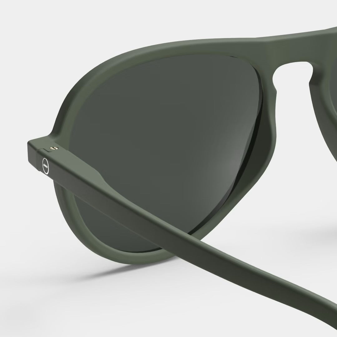 Izipizi #I Sunglasses - Khaki Green