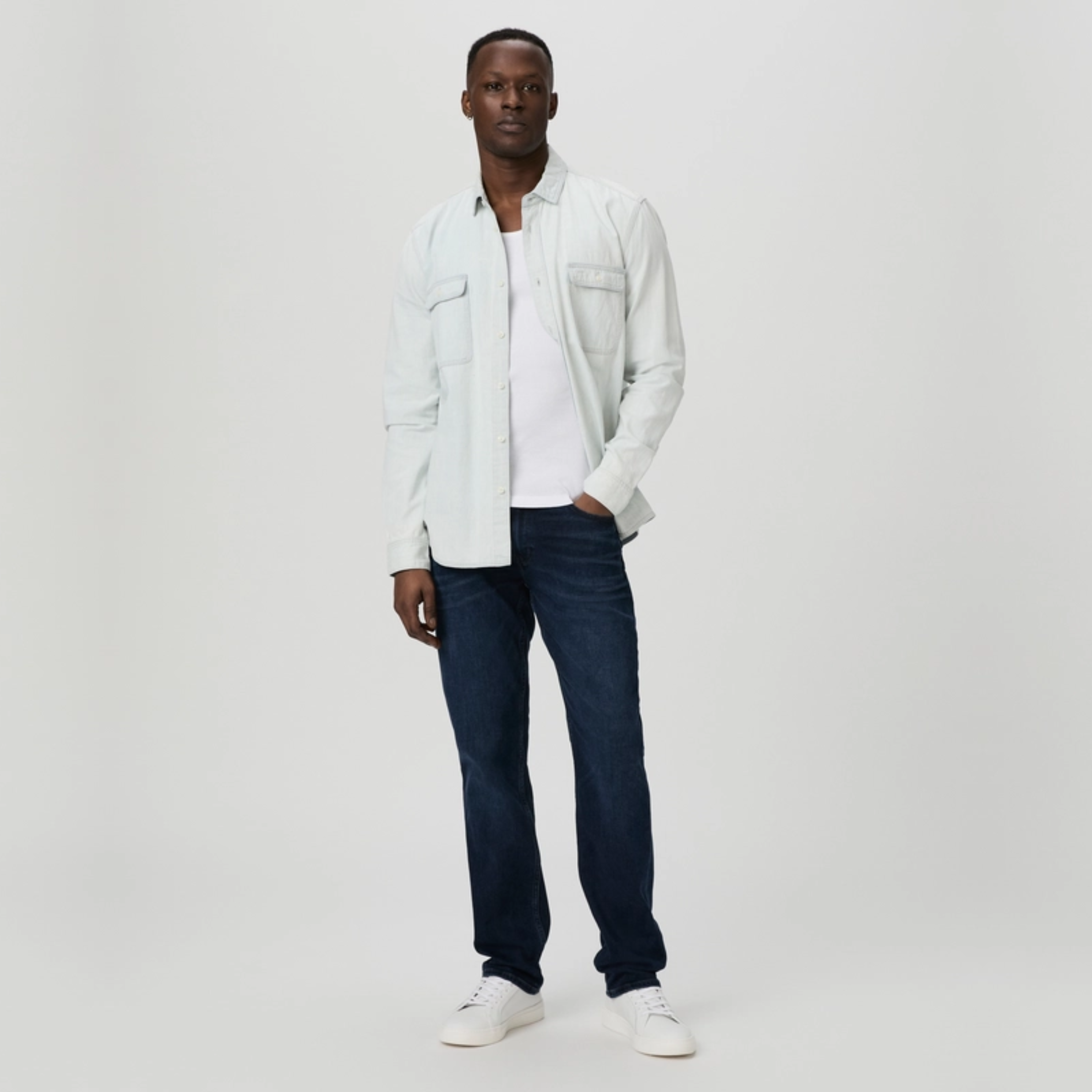 Paige Federal Slim Straight Jeans - Jenkins