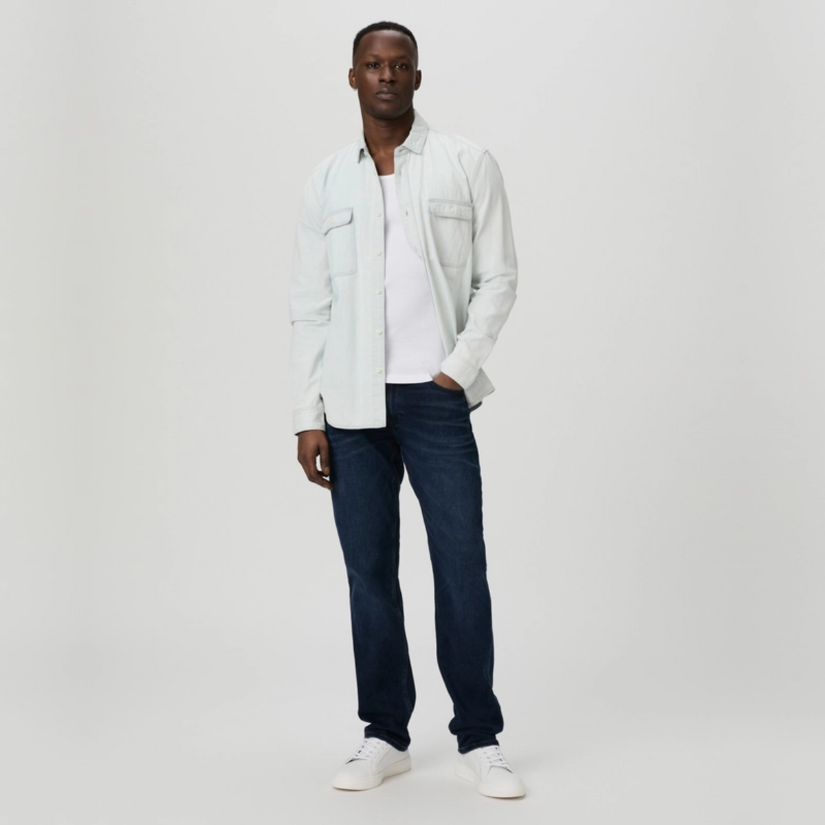Paige Federal Slim Straight Jeans - Jenkins