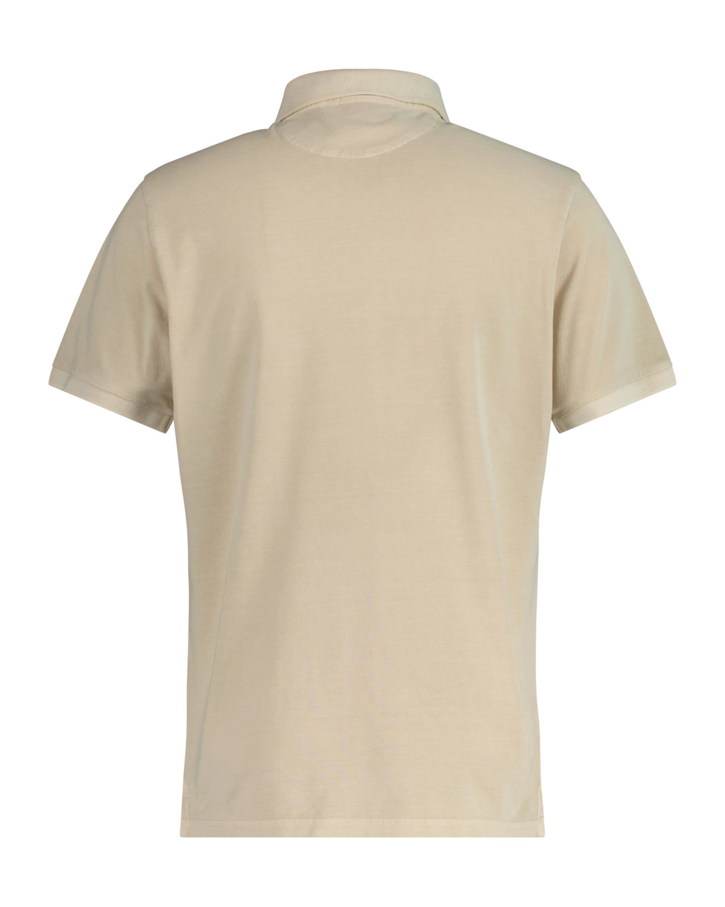 Gant Sunfaded Pique Polo Shirt - Light Beige