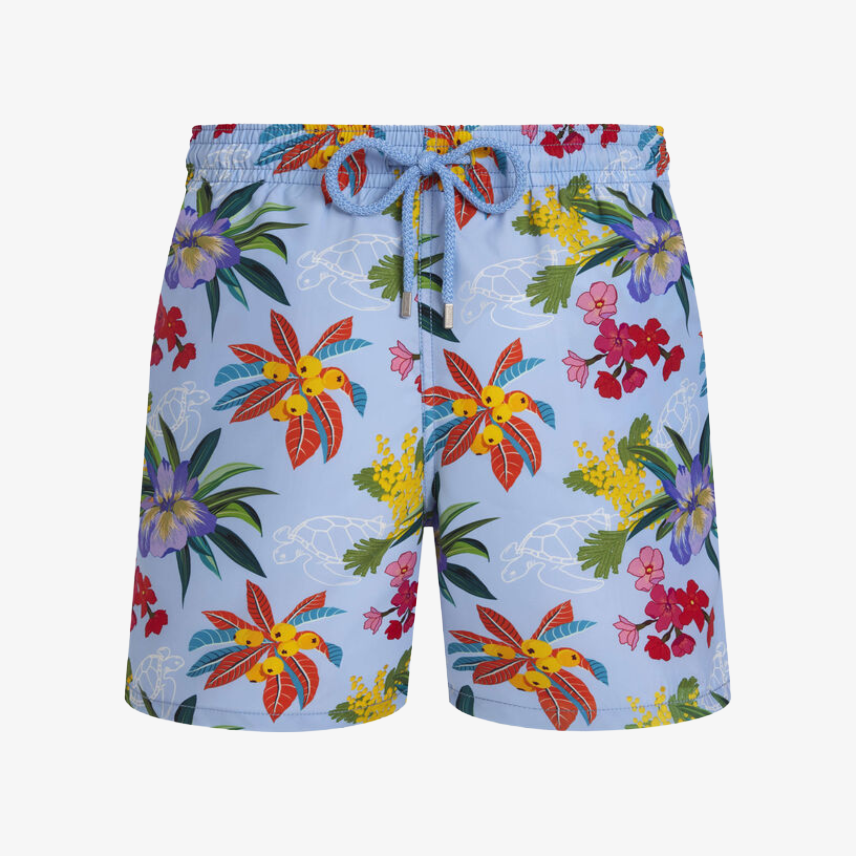 Vilebrequin Moorea Garden Turtles Swim Shorts - Blue
