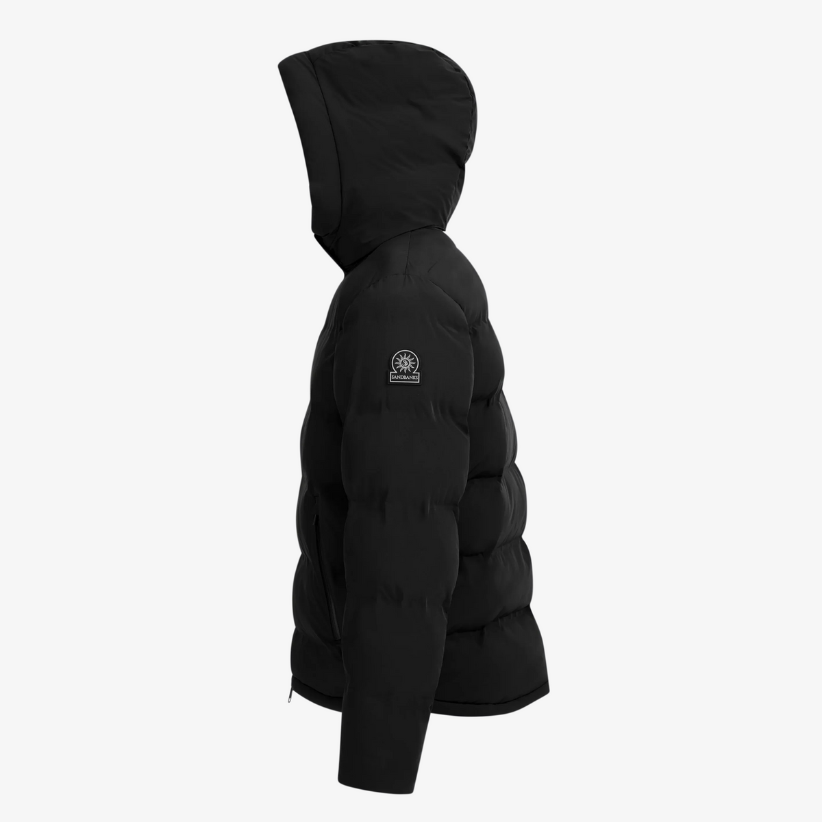 Sandbanks Waterproof Banks Puffer Jacket - Black