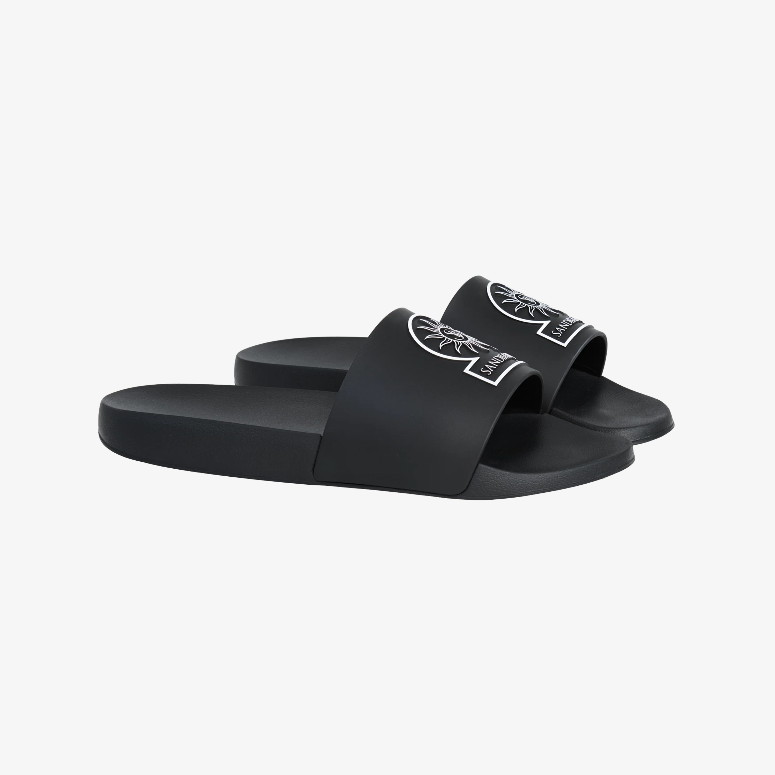 Sandbanks Badge Logo Slider - Black