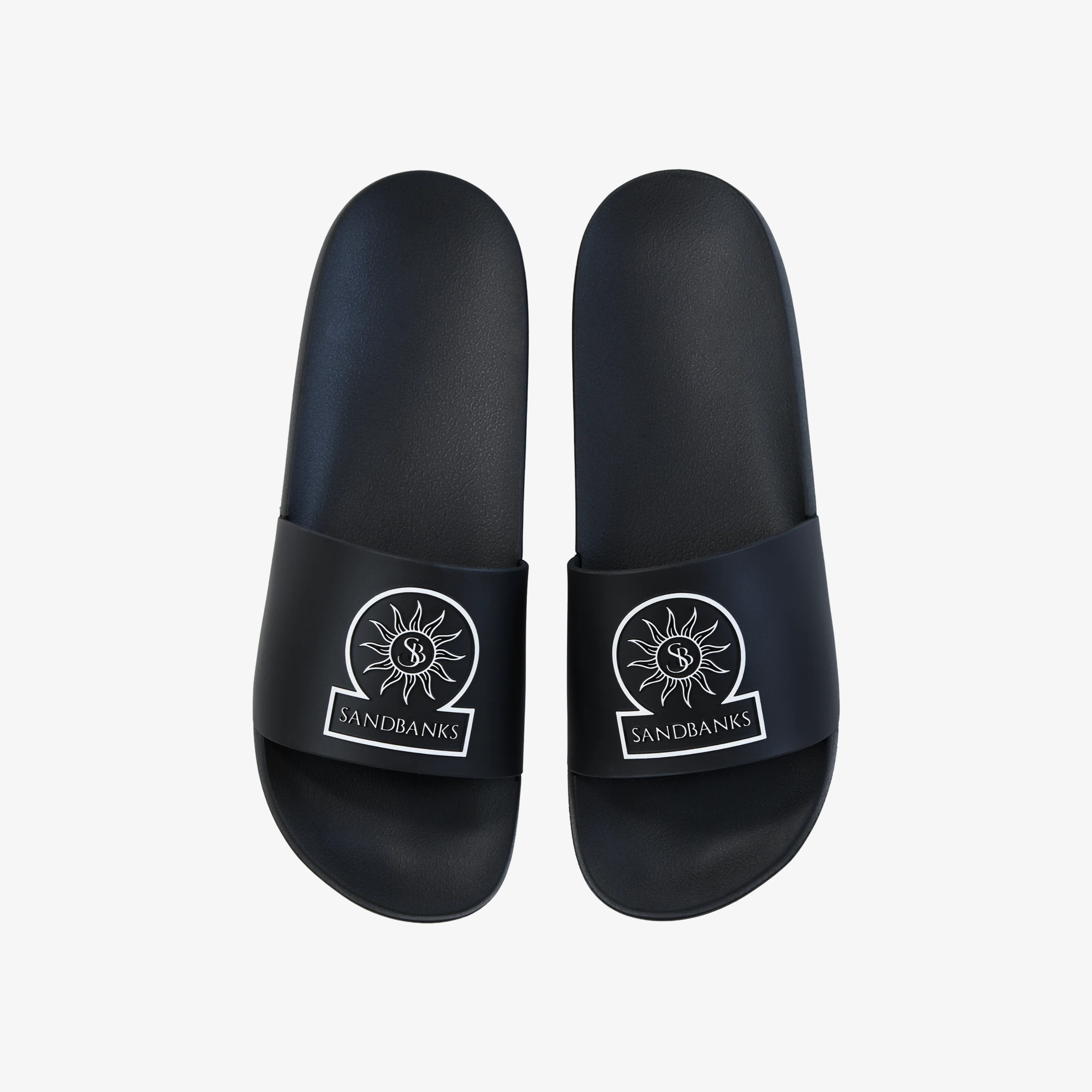 Sandbanks Badge Logo Slider - Black