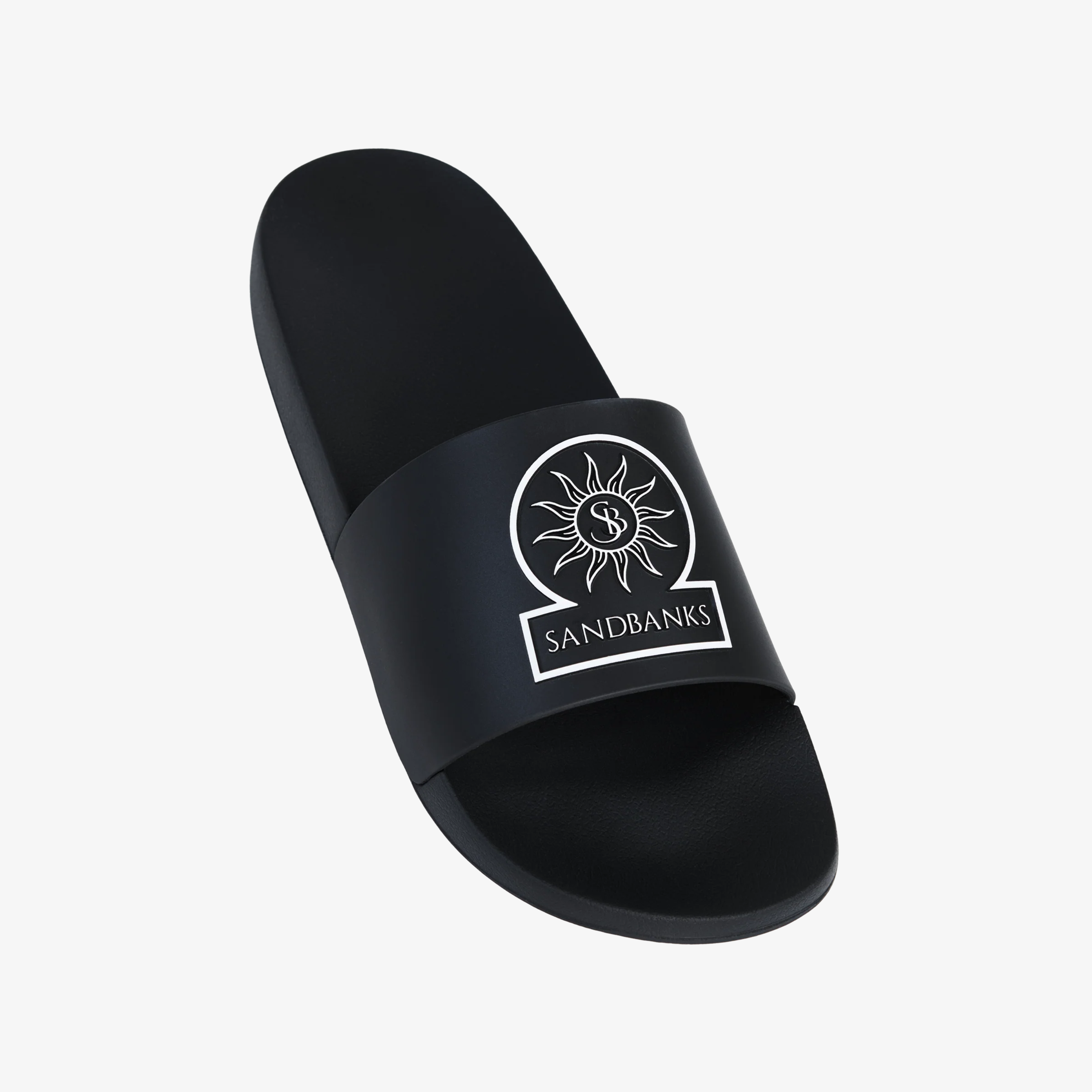 Sandbanks Badge Logo Slider - Black