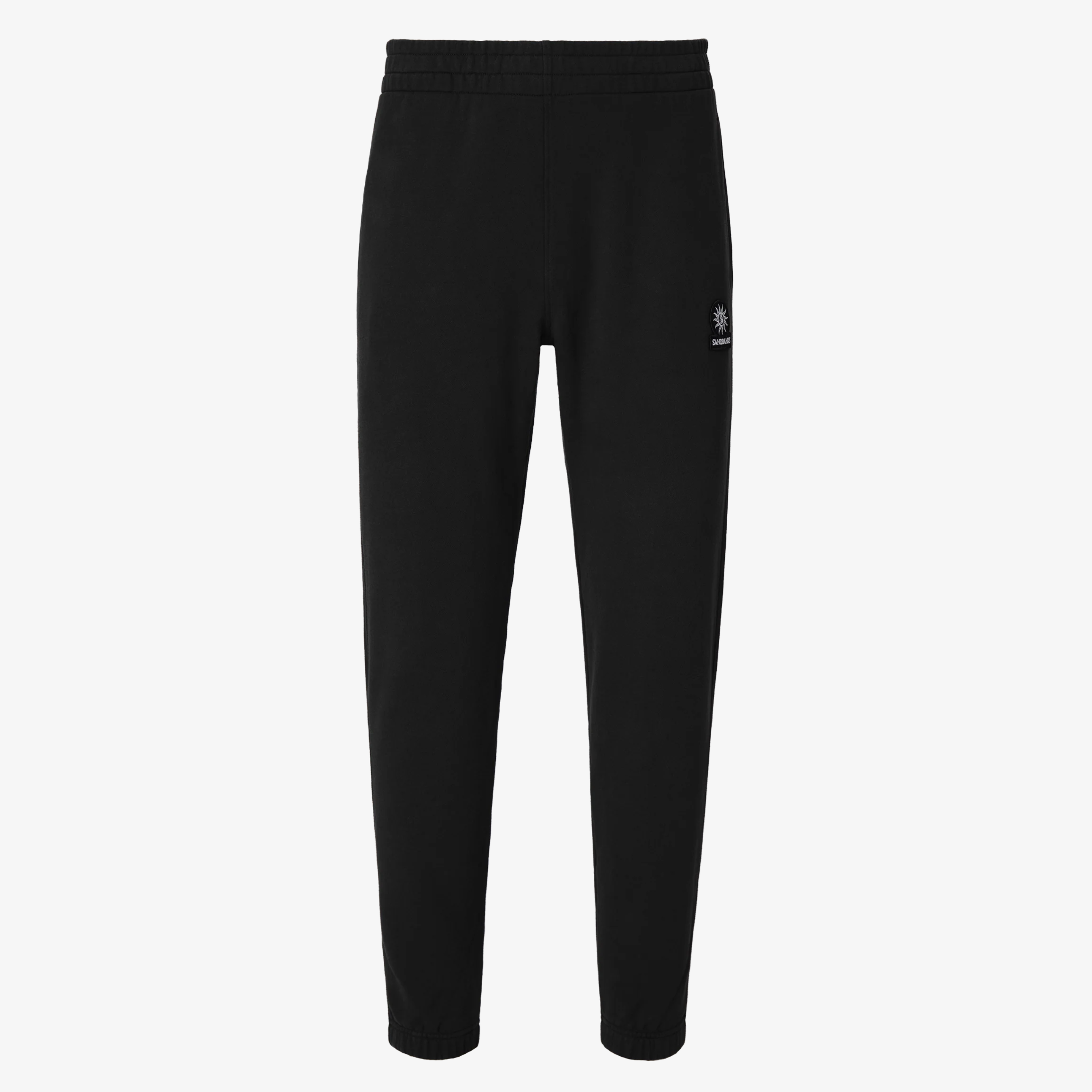 Sandbanks Elasticated Cuff Sweat Pants - Black