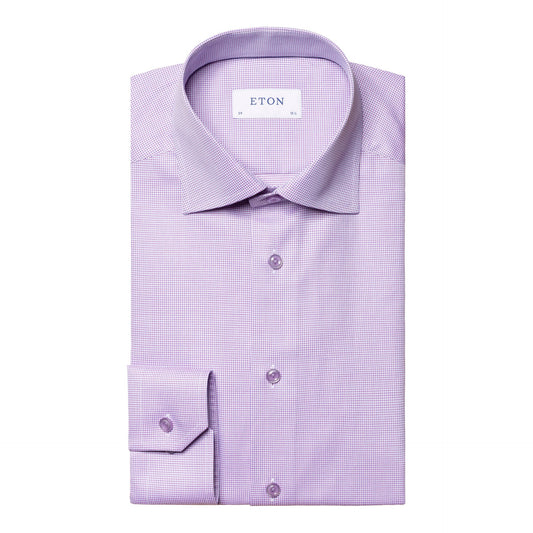 ETON Contemporary Fit Shirt Royal Dobby Mid Purple