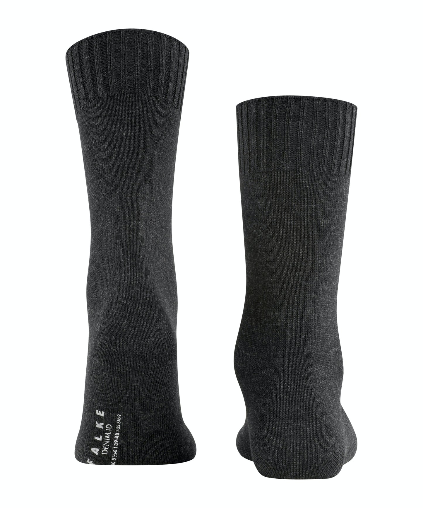 FALKE DENIM ID Socks in Anthracite