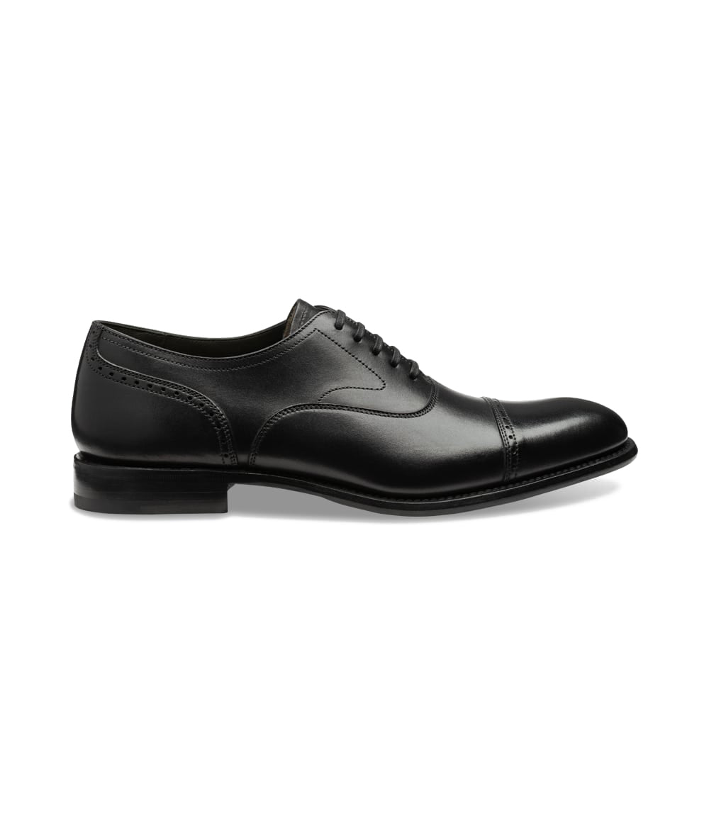 Loake Hughes Shoes - Black Calf