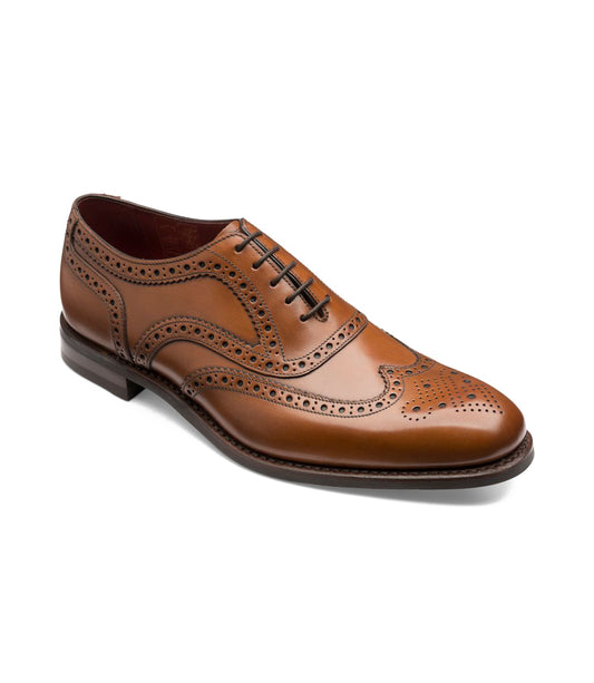 Loake Kerridge Shoes - Cedar Calf Leather