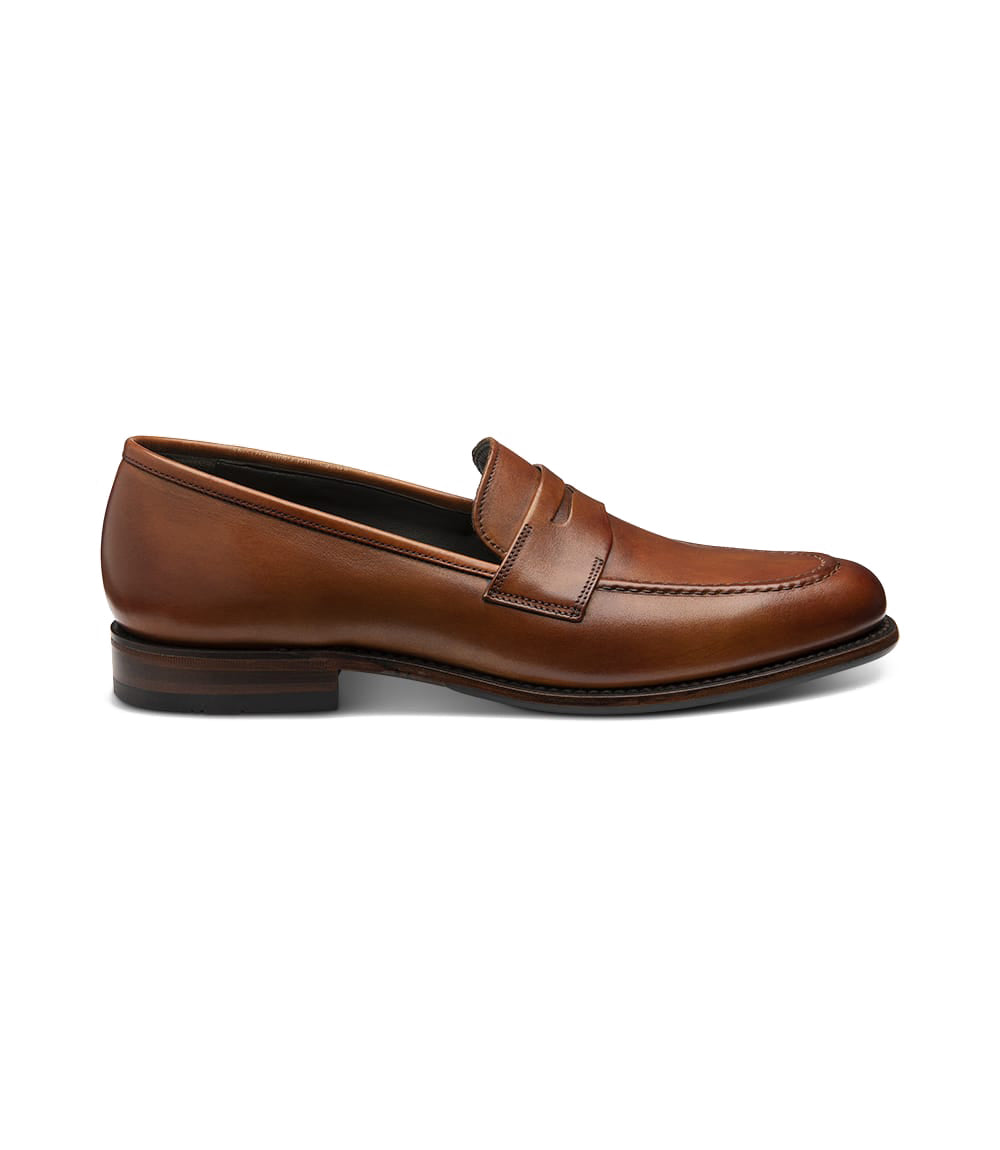 Loake Wiggins Loafer - Tan Calf Leather