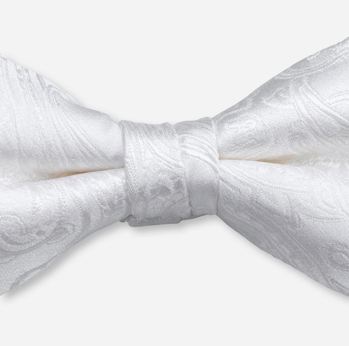 Olymp Silk Jacquard Bow Tie - Champagne