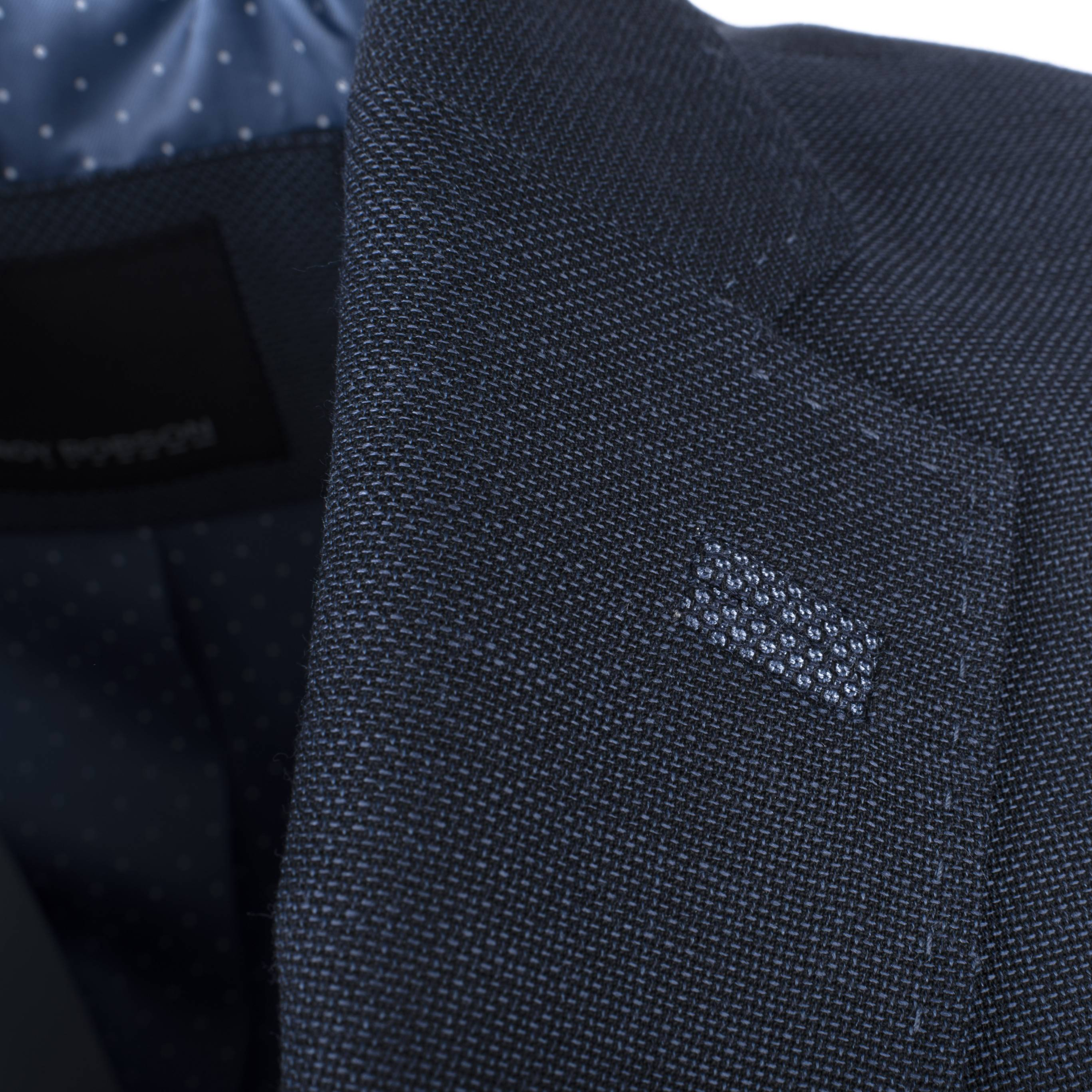 Roy Robson Regular Fit Pure New Wool Jacket - Navy