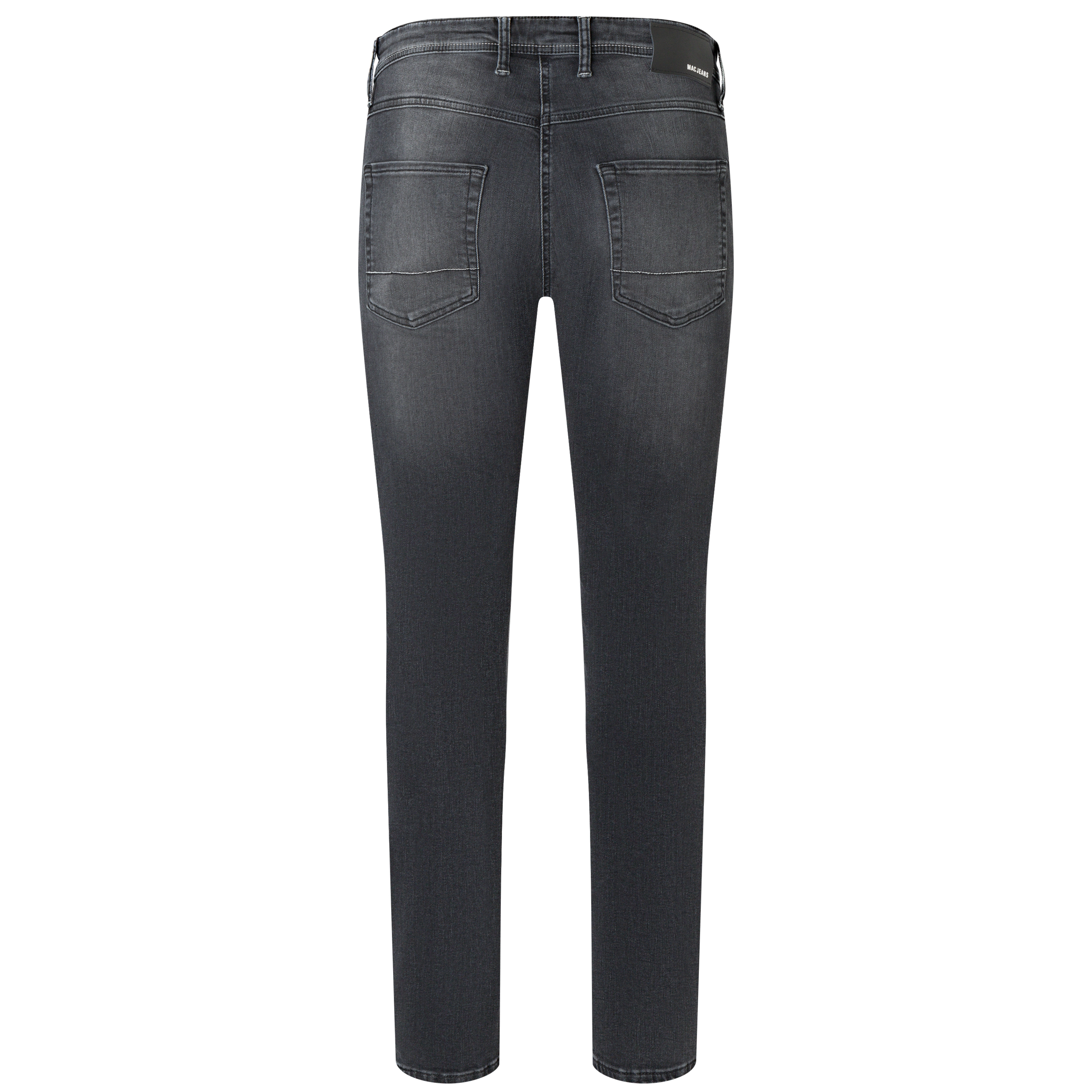 Mac Macflexx Straight Fit Denim Jeans - Authentic Washed Black