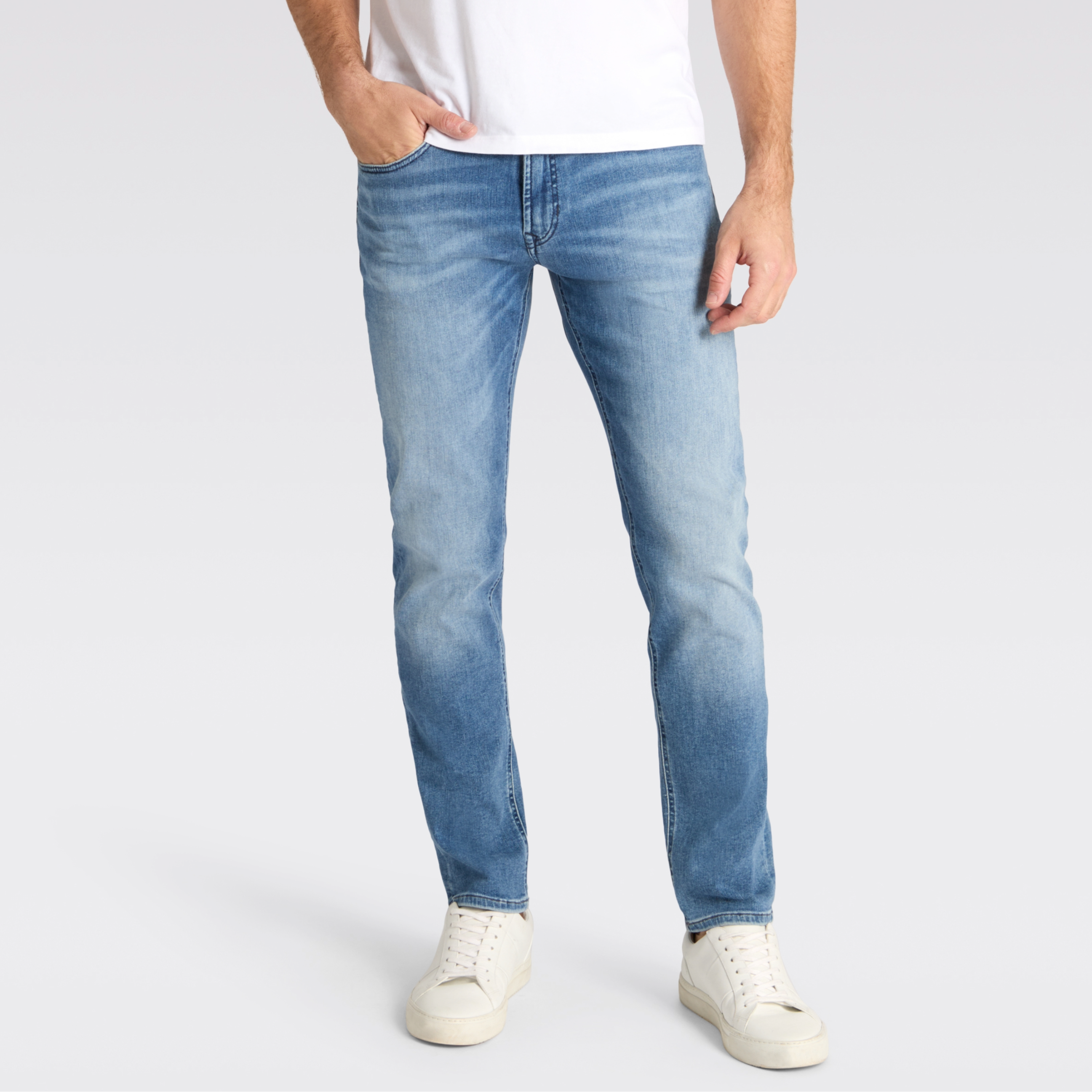 Mac Macflexx Slim Fit Driver Denim Jeans - Summer Blue Used
