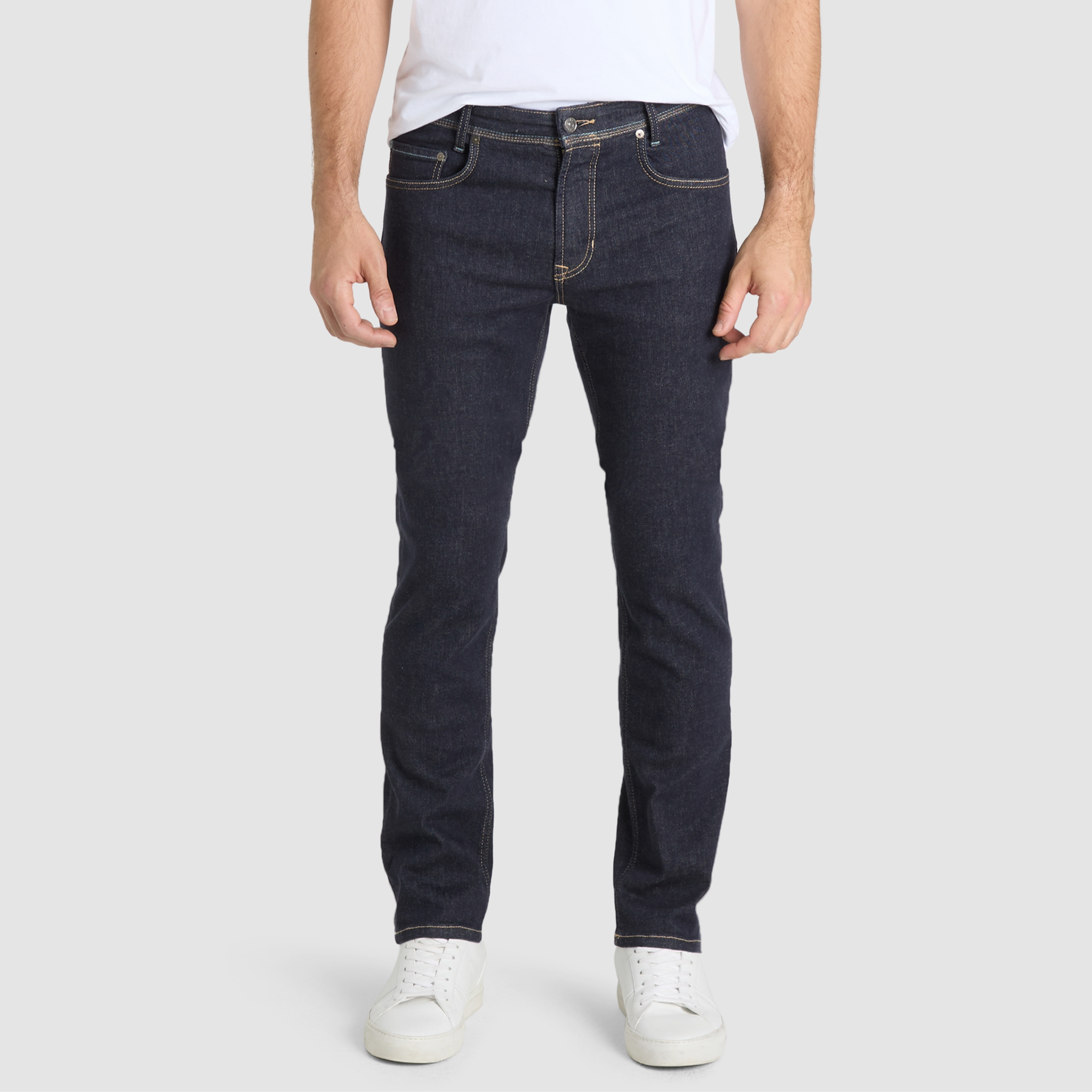 Mac Macflexx Slim Fit Driver Denim Jeans - Ever Blue