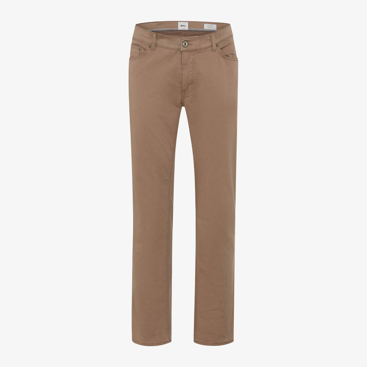 Brax Cadiz Straight Fit Trousers - Cappuccino