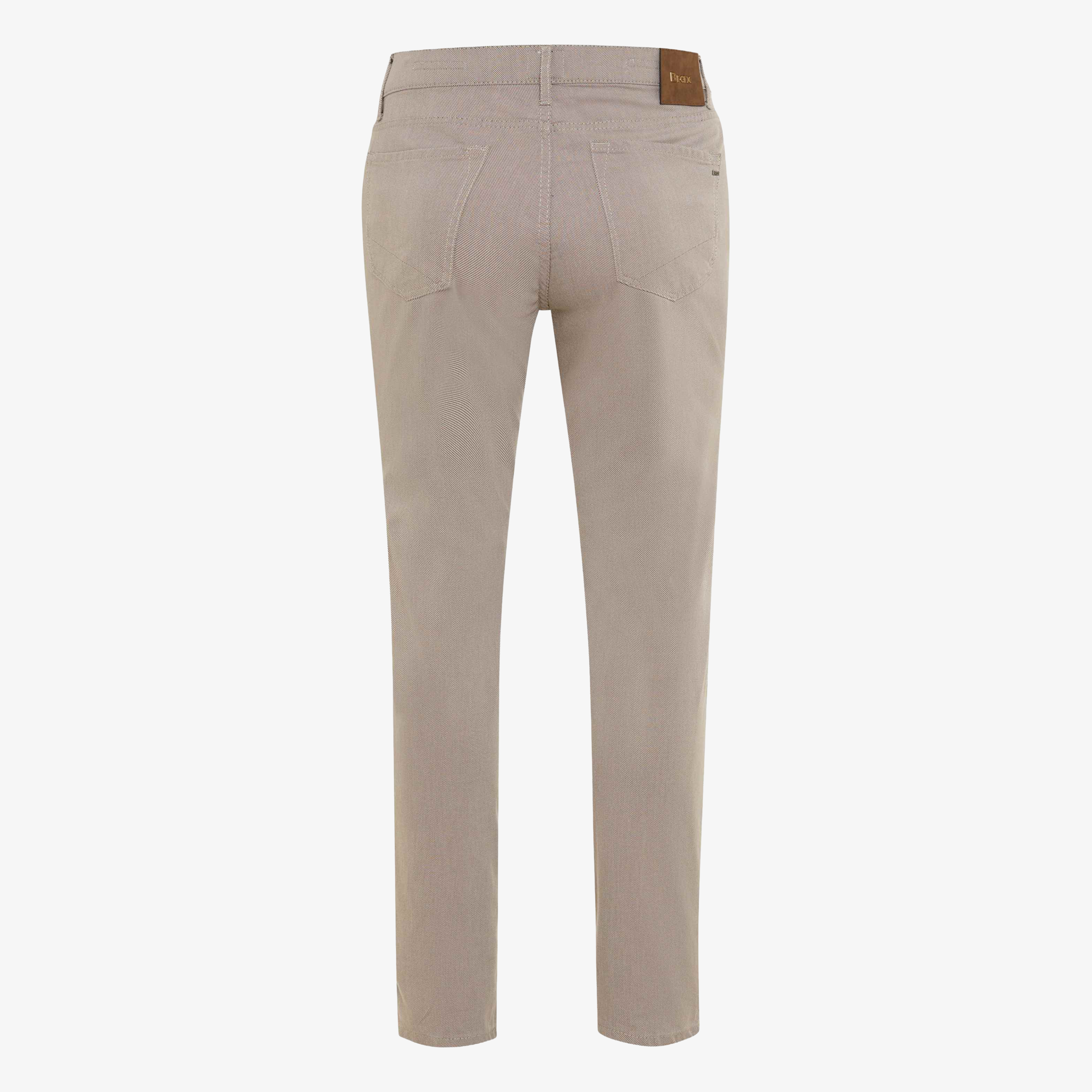 Brax Chuck Hi-Flex Straight Fit Trousers - Walnut