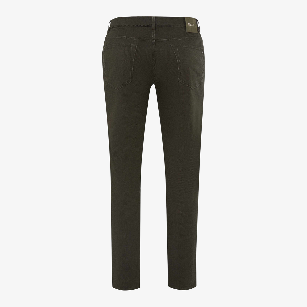 Brax Chuck Slim Fit Trousers - Olive Green