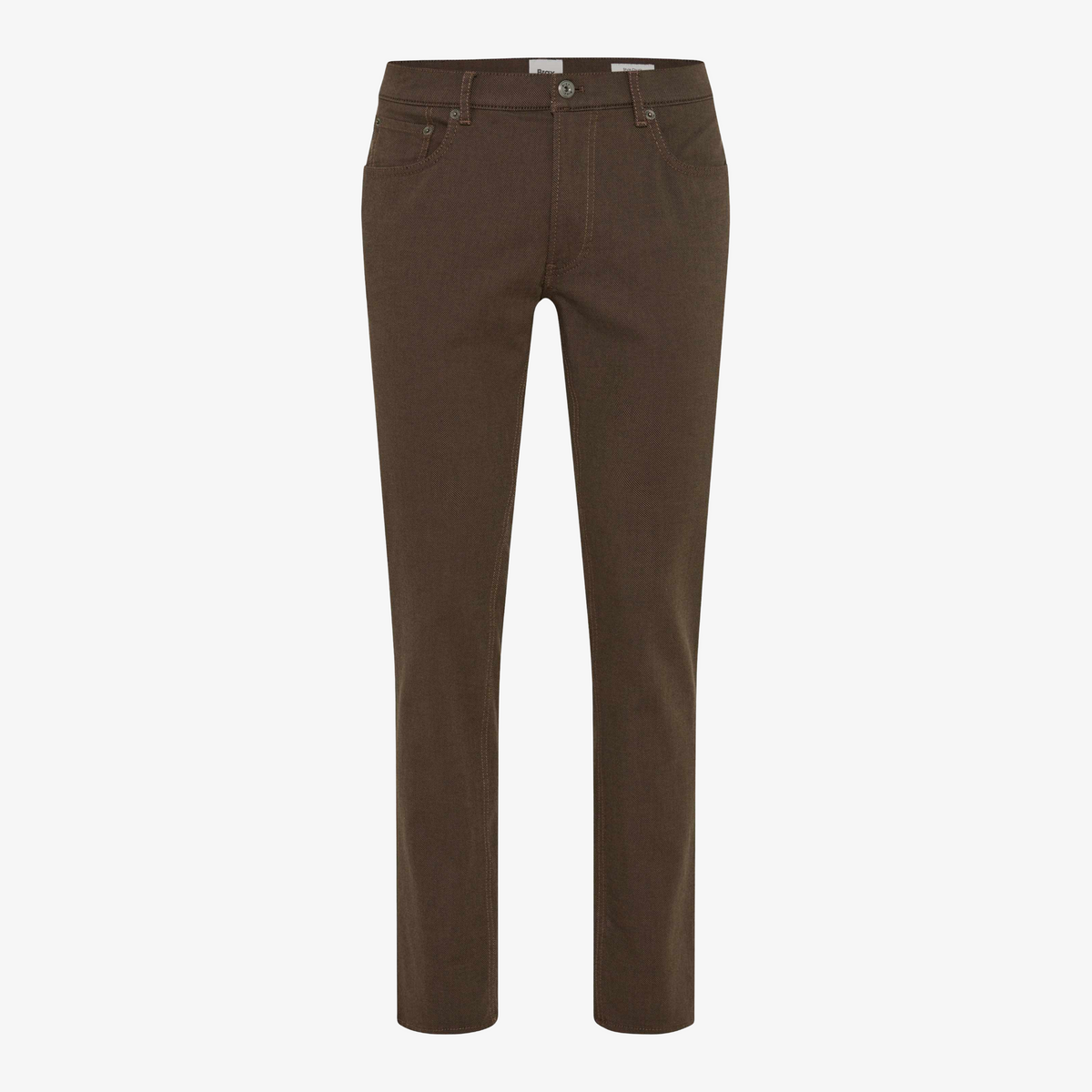 Brax Chuck Slim Fit Trousers - Caramel