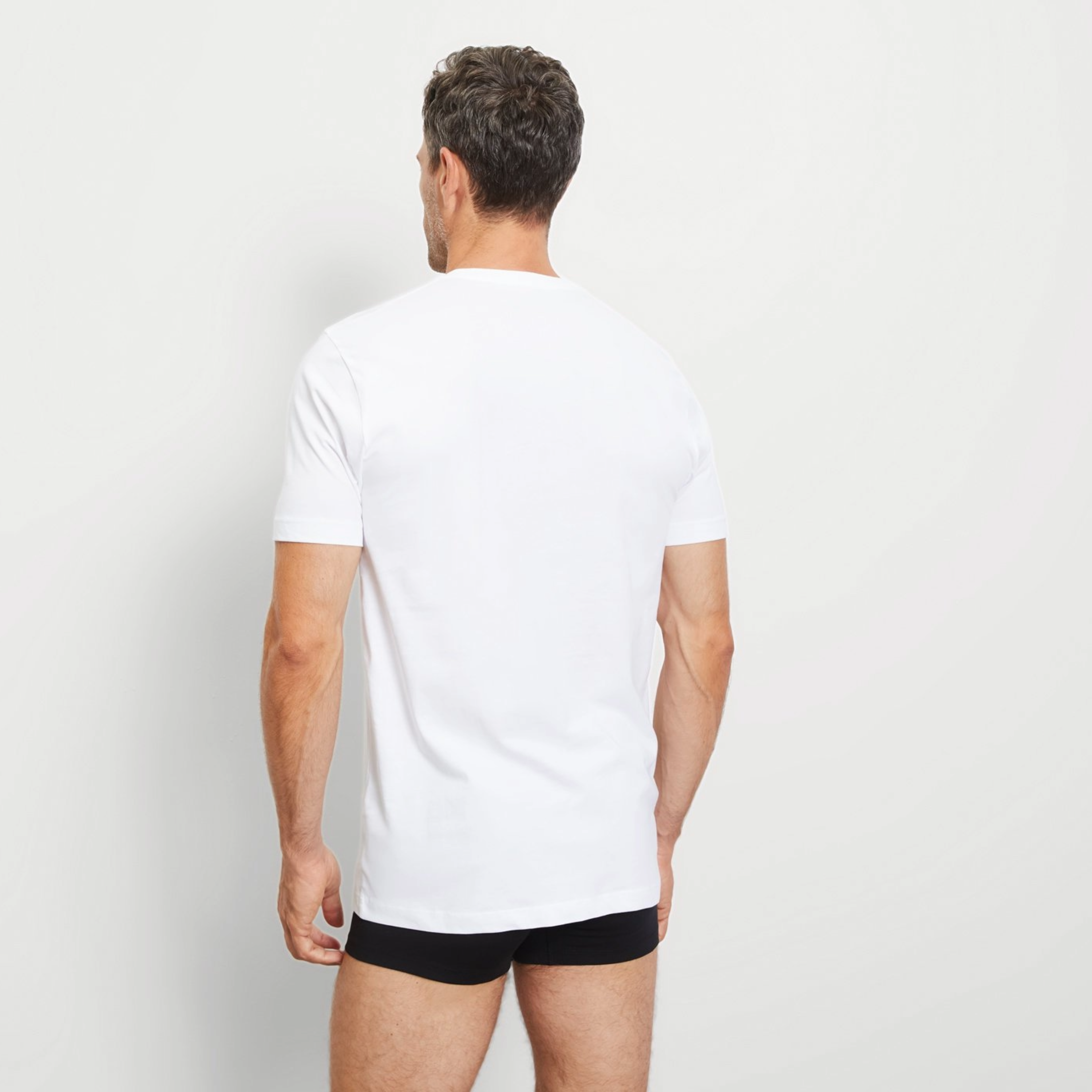 Olymp 2 Pack Round Neck Undershirt - White