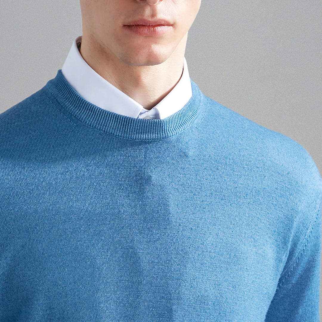 Paul & Shark Wool Crew Sweater - Blue