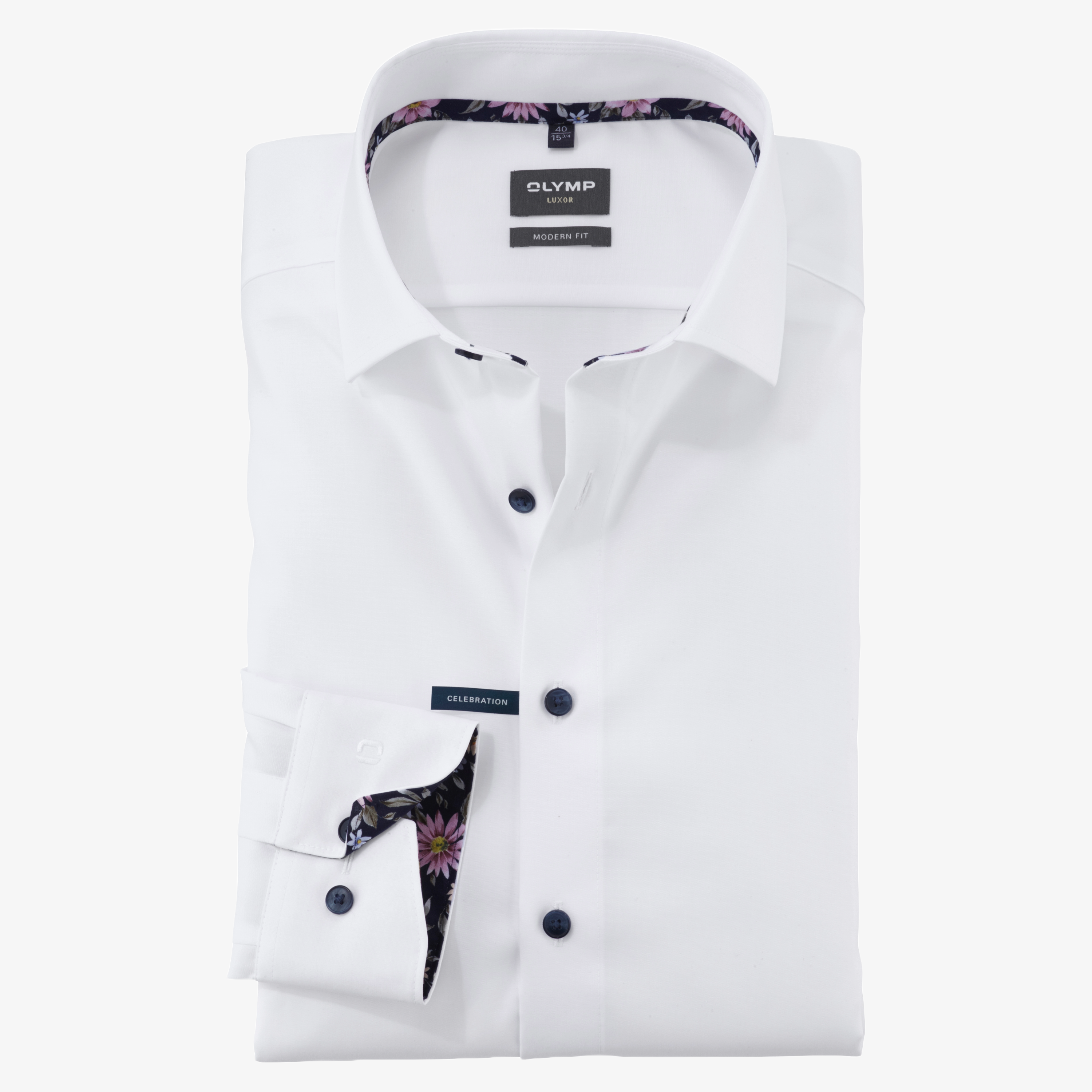 Olymp Luxor Modern Fit Shirt - White