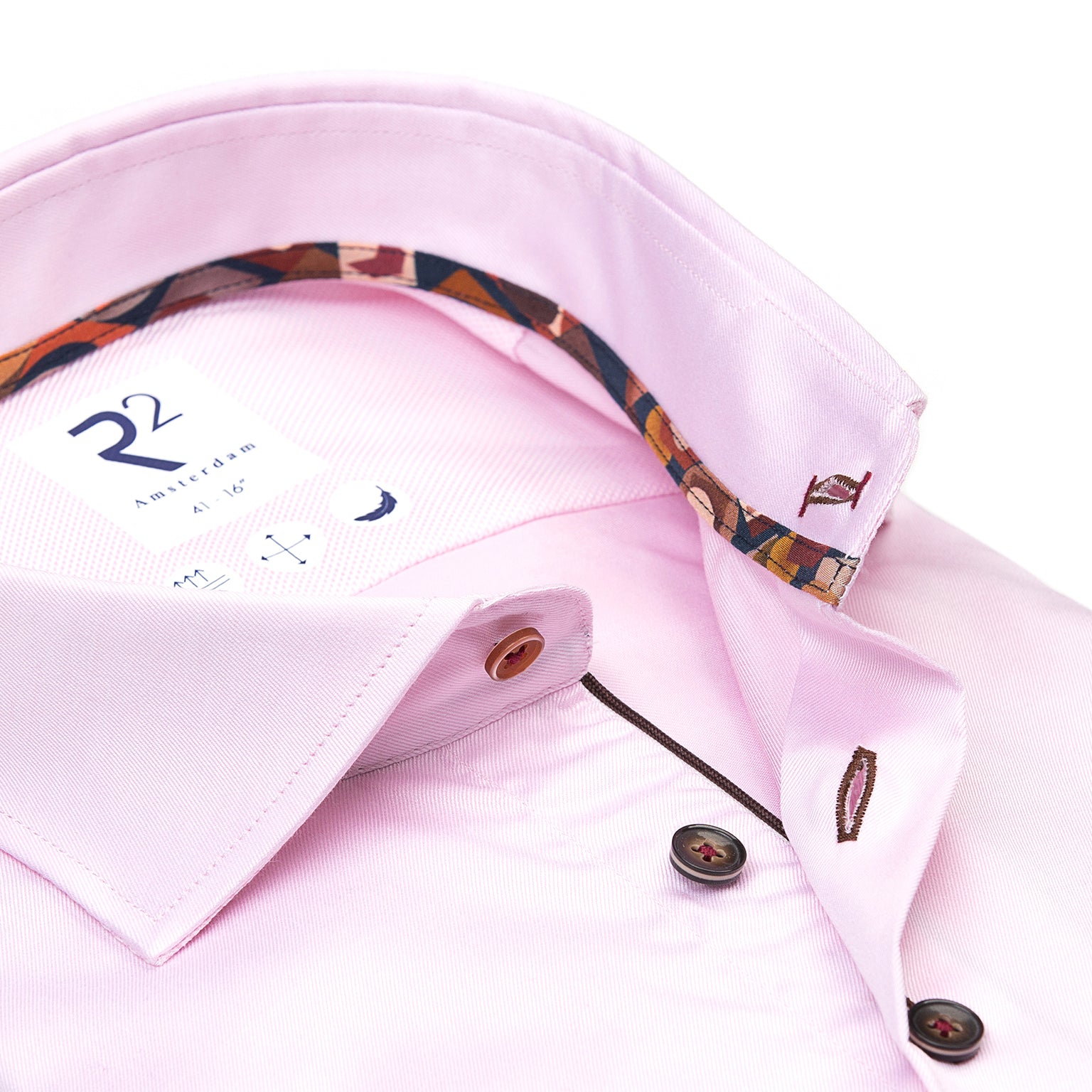 R2 Amsterdam Shirt - Light Pink