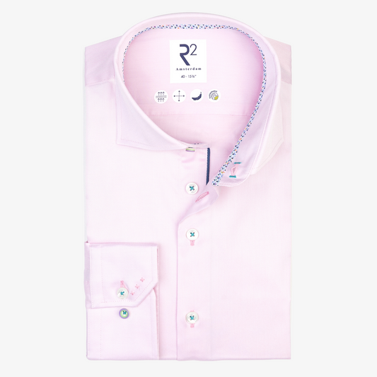 R2 Amsterdam Tencel Shirt - Light Pink