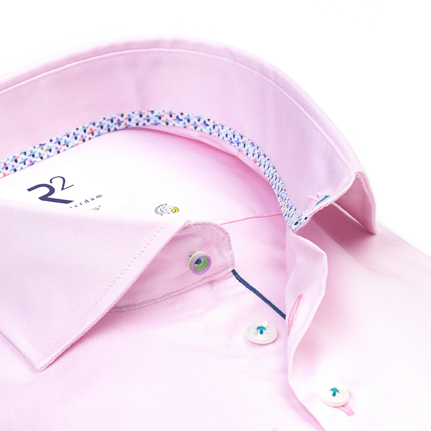 R2 Amsterdam Tencel Shirt - Light Pink