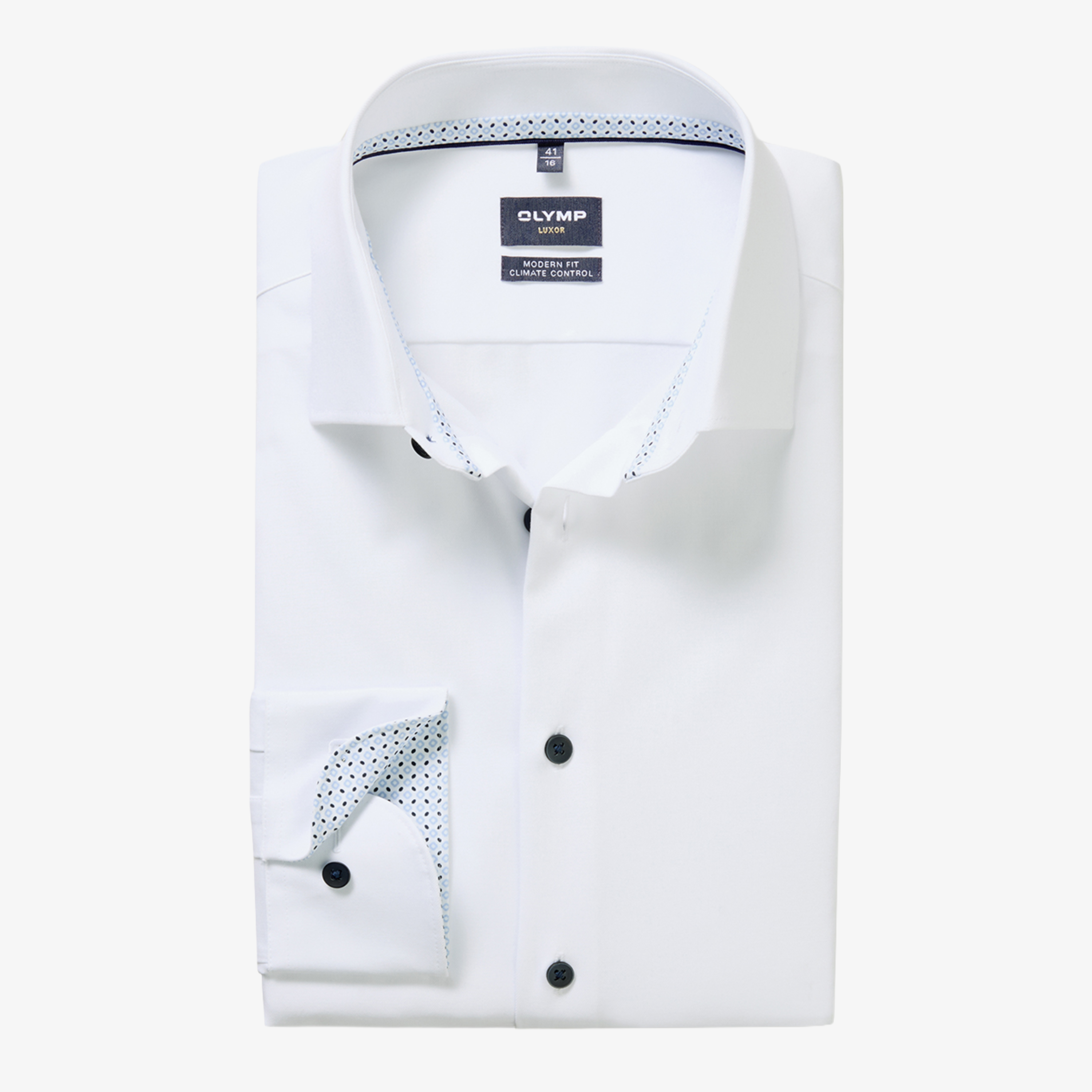 Olymp Luxor 24/Seven Modern Fit Shirt - White
