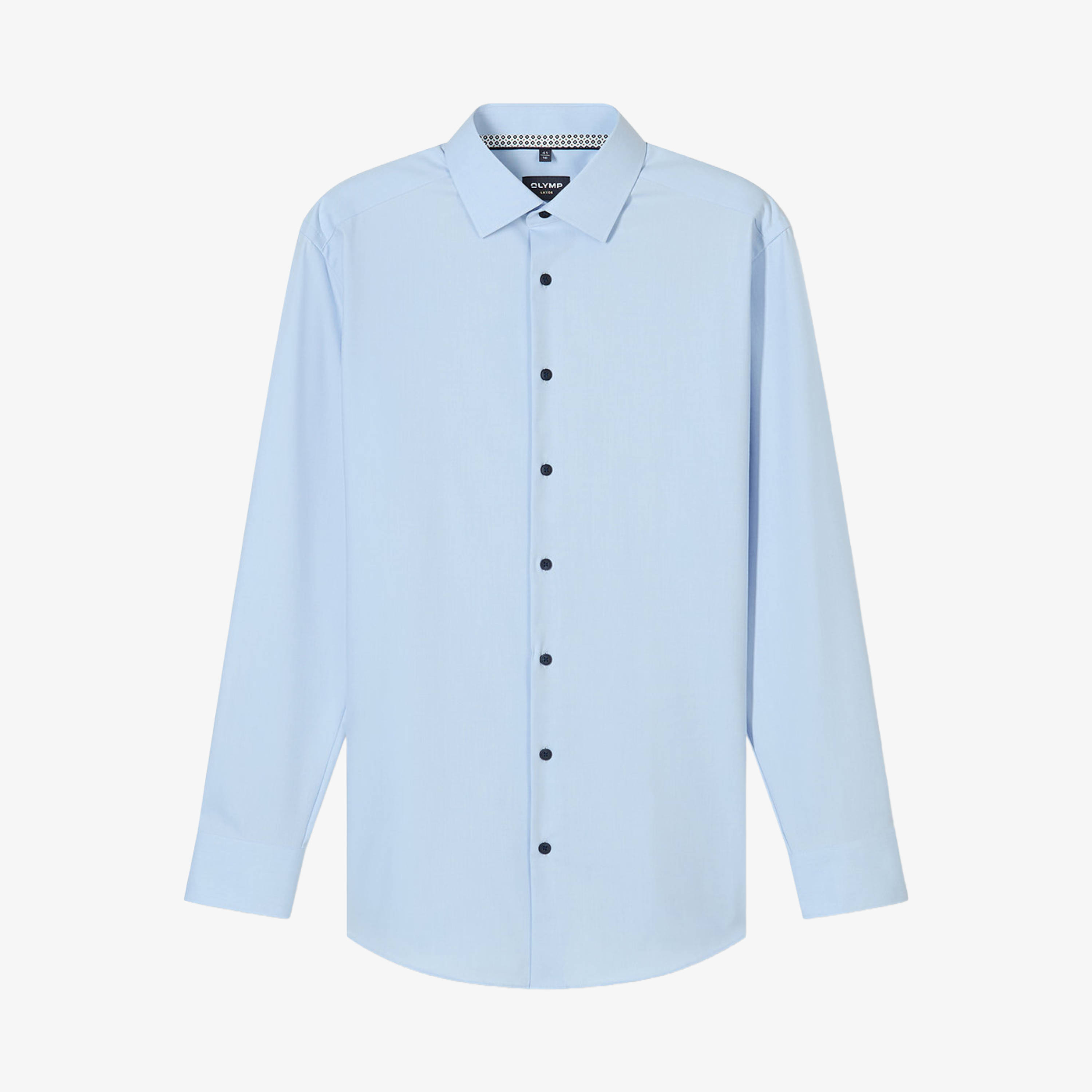 Olymp Luxor 24/Seven Modern Fit Shirt - Light Blue