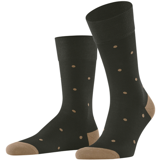 Falke Dot Socks - Brown