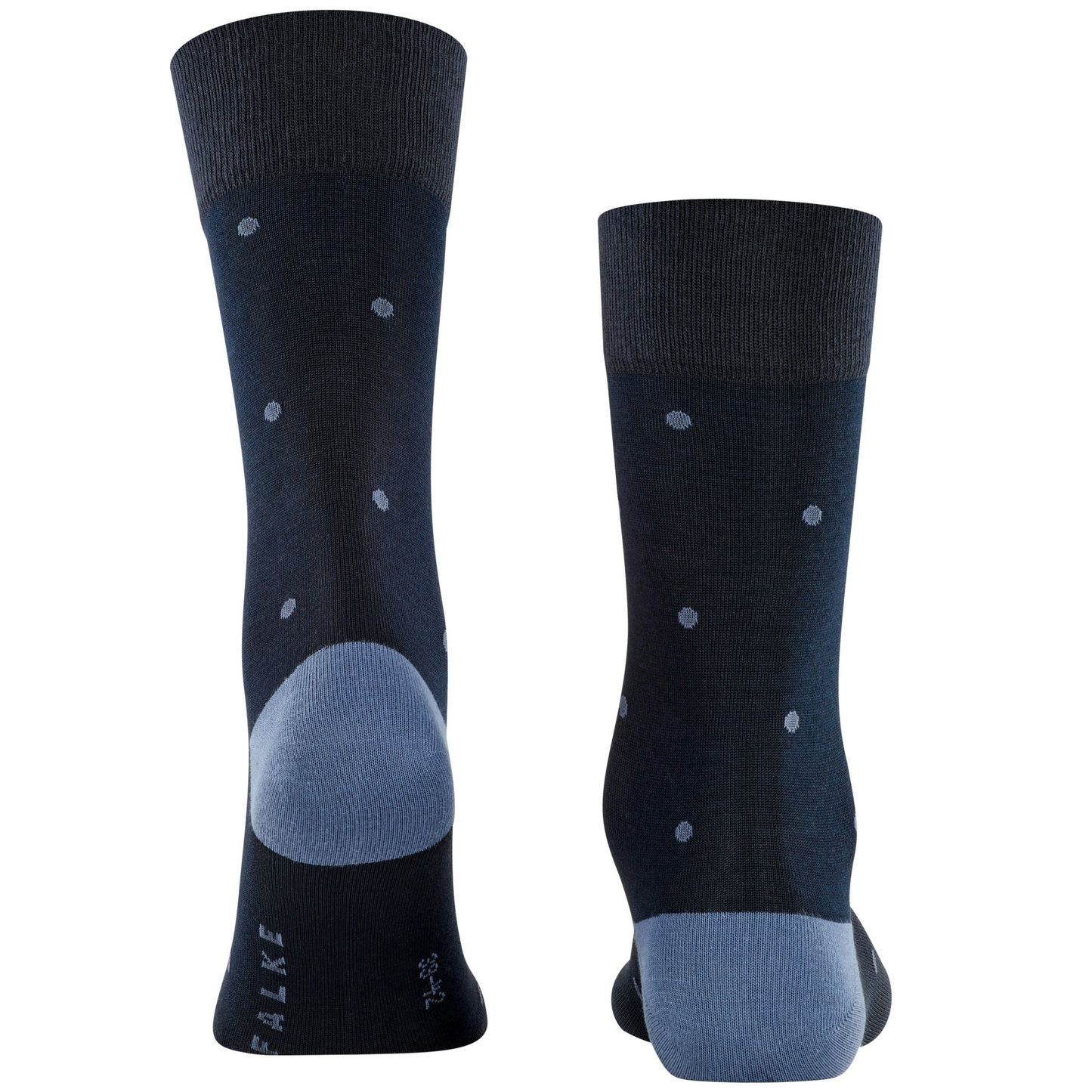 Falke Dot Socks - Dark Navy